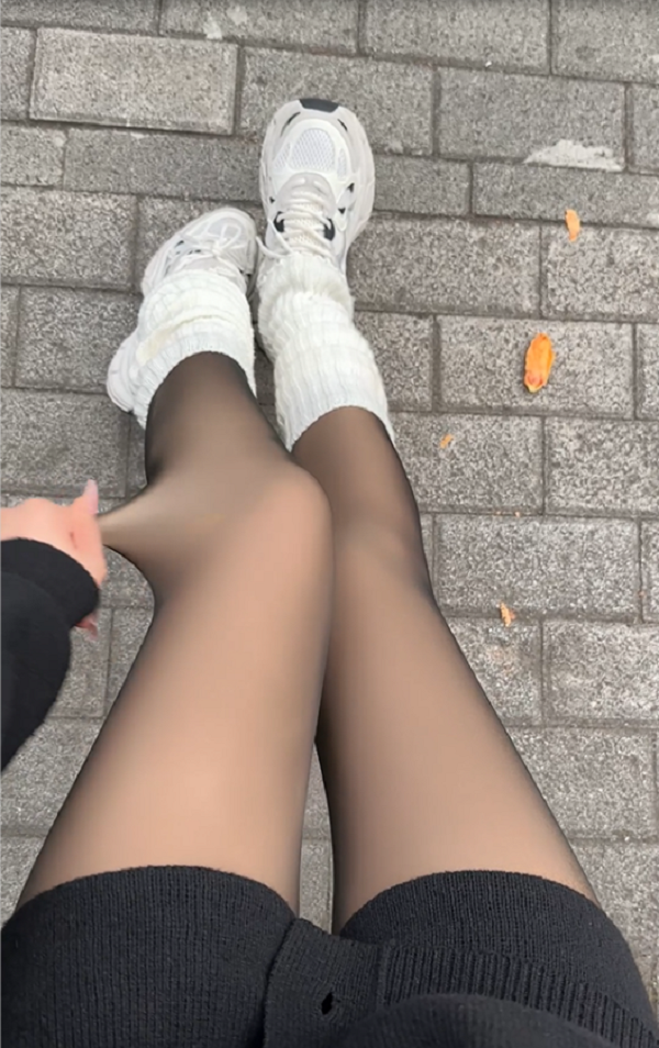 【买一送一】加绒加厚黑色咖色灰色裤袜 网志