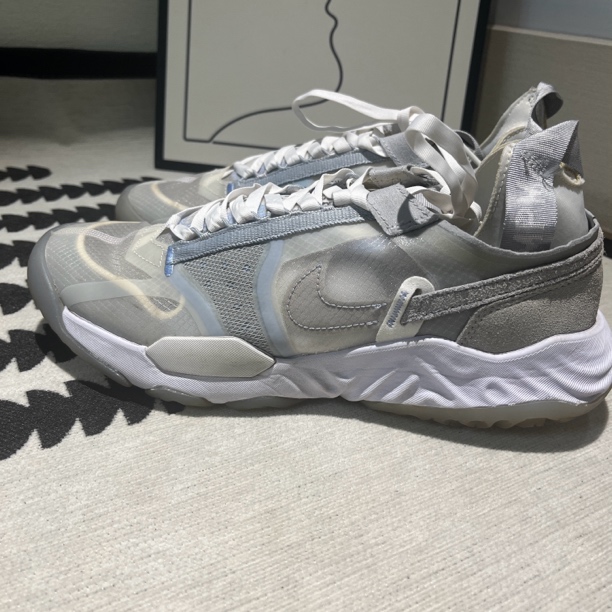 42码90新耐克男鞋Jordan Delta 冰蓝无原盒公价939