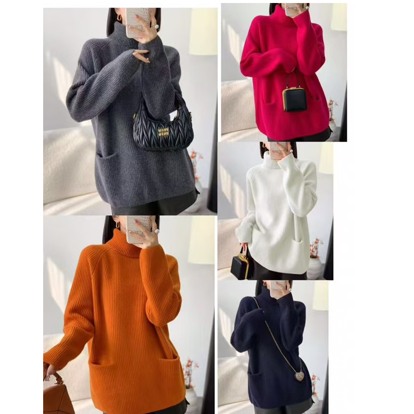 【红姐严选】新款时尚中长款毛衣-OY2488610