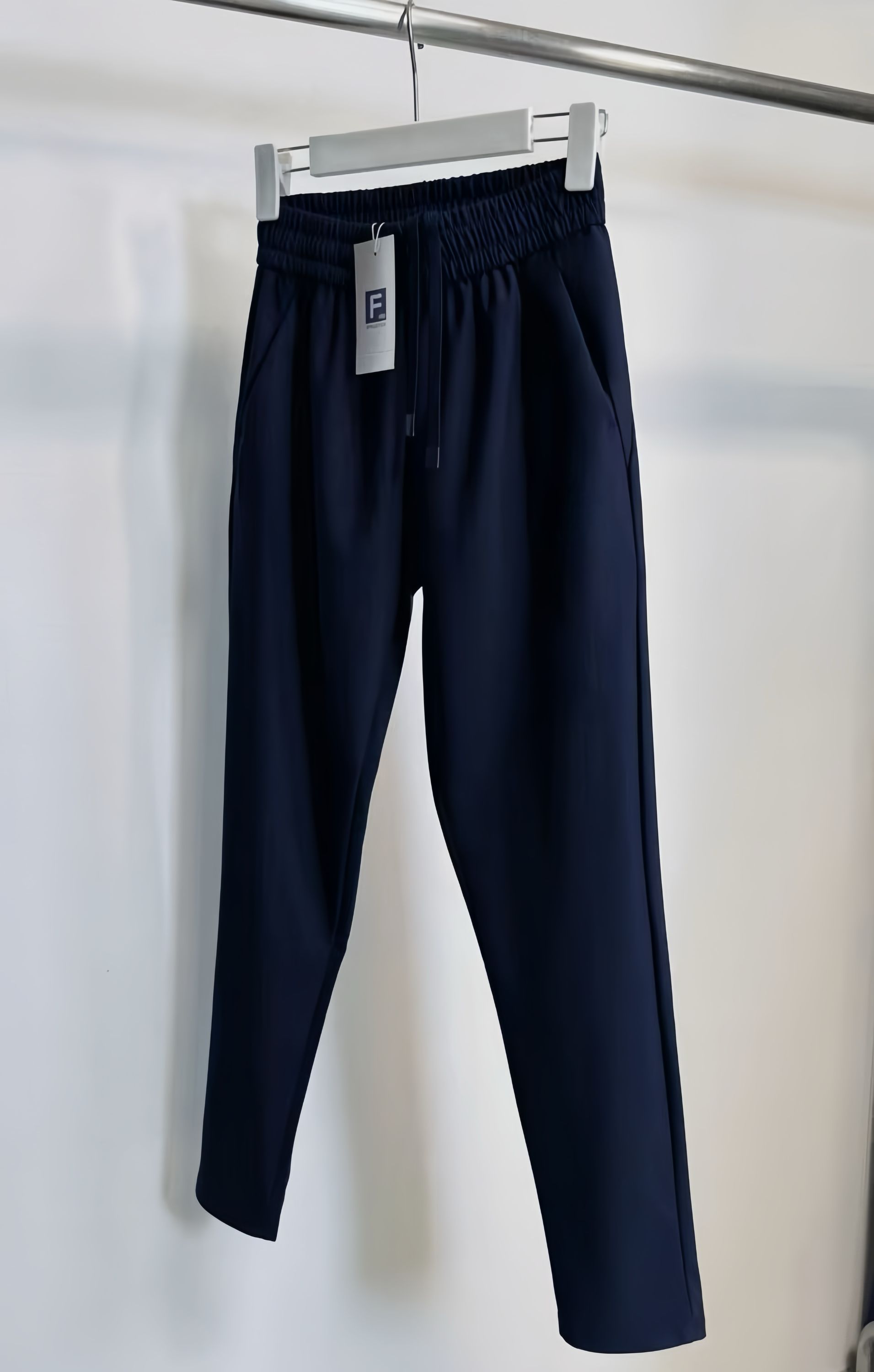 冬季加绒休闲裤男女情侣同款户外百搭弹力时尚简约舒适运动裤2024