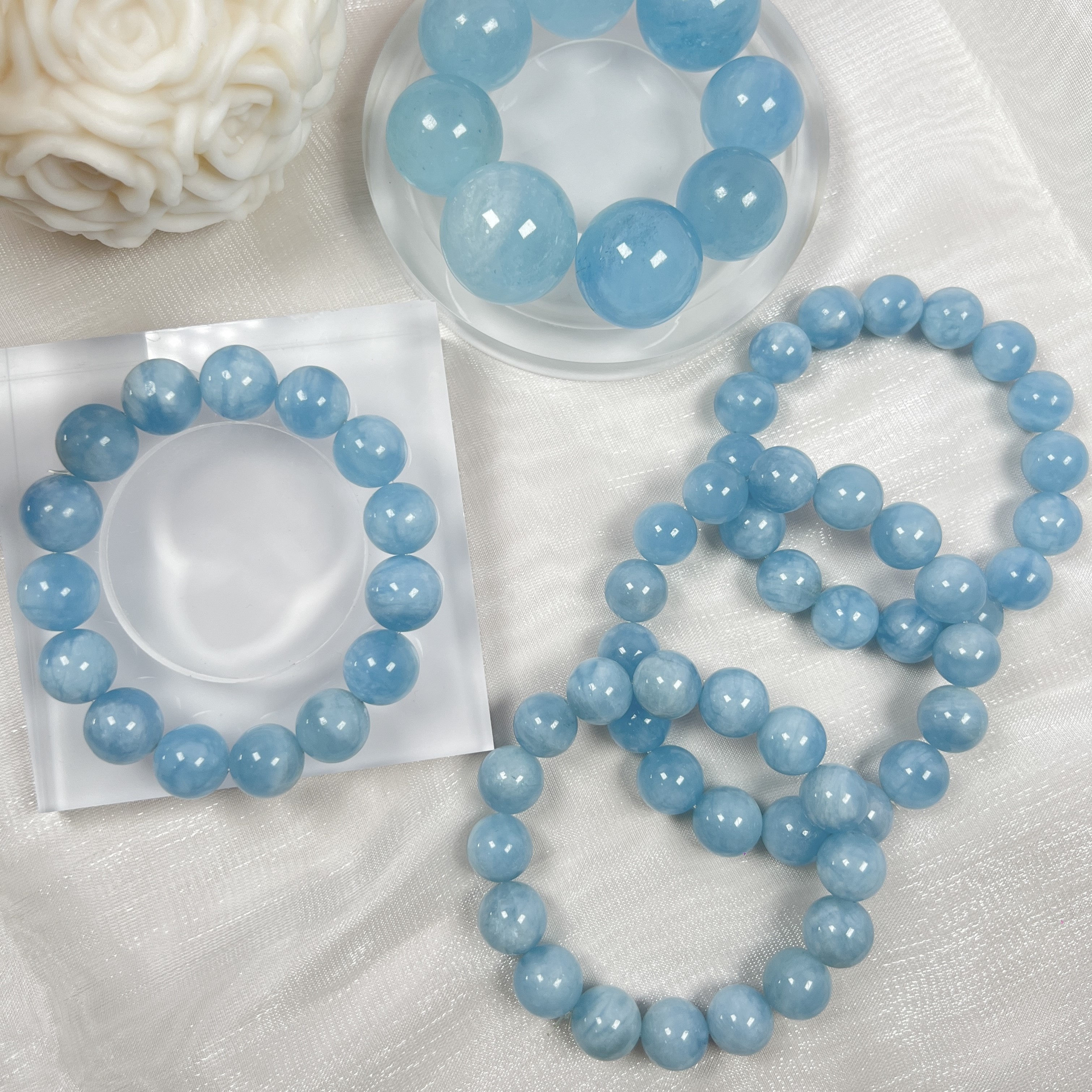 （一号链接）天然水晶手串