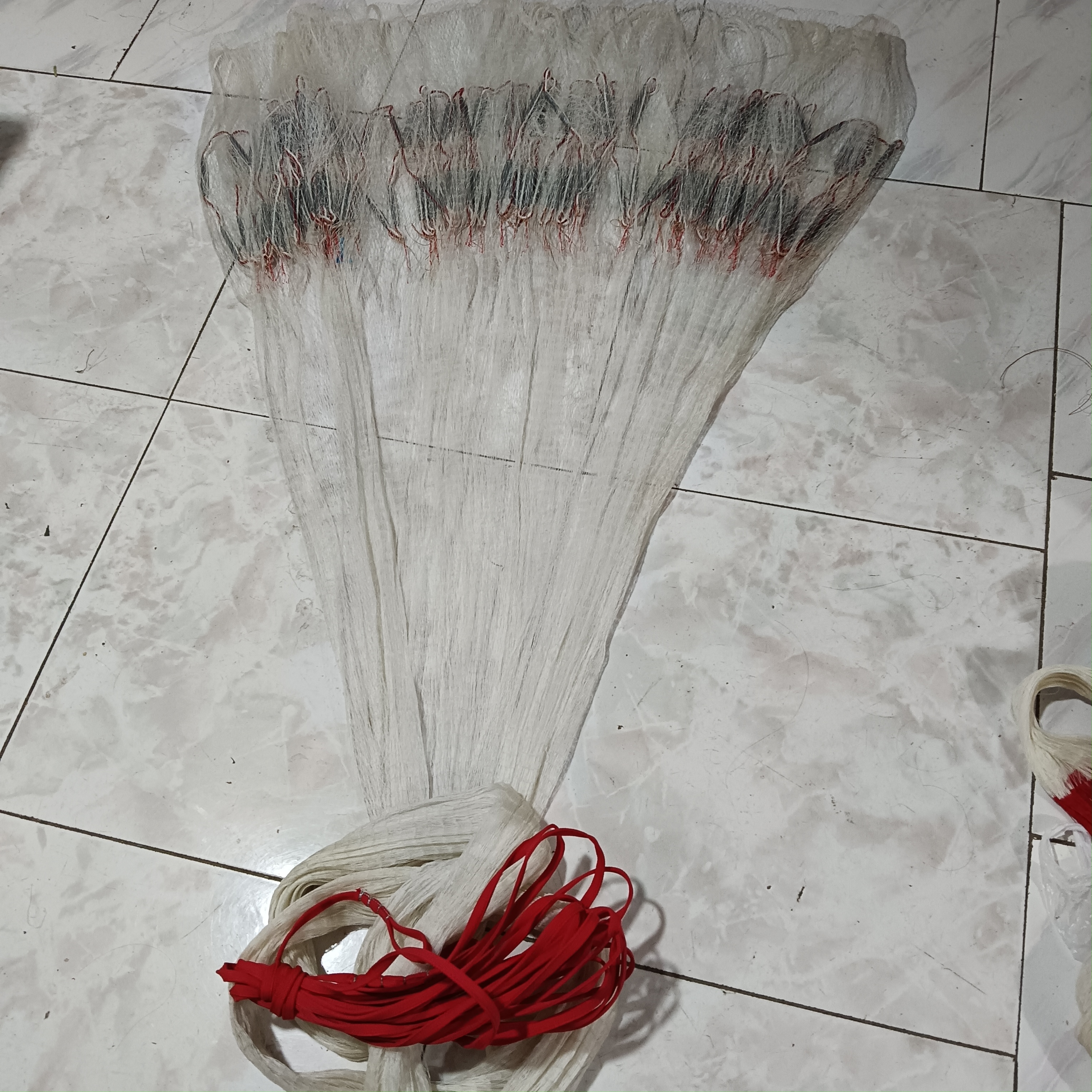 纯手工大8编力马线双扣编织2指眼吊好高4米左右重8斤半一开到顶