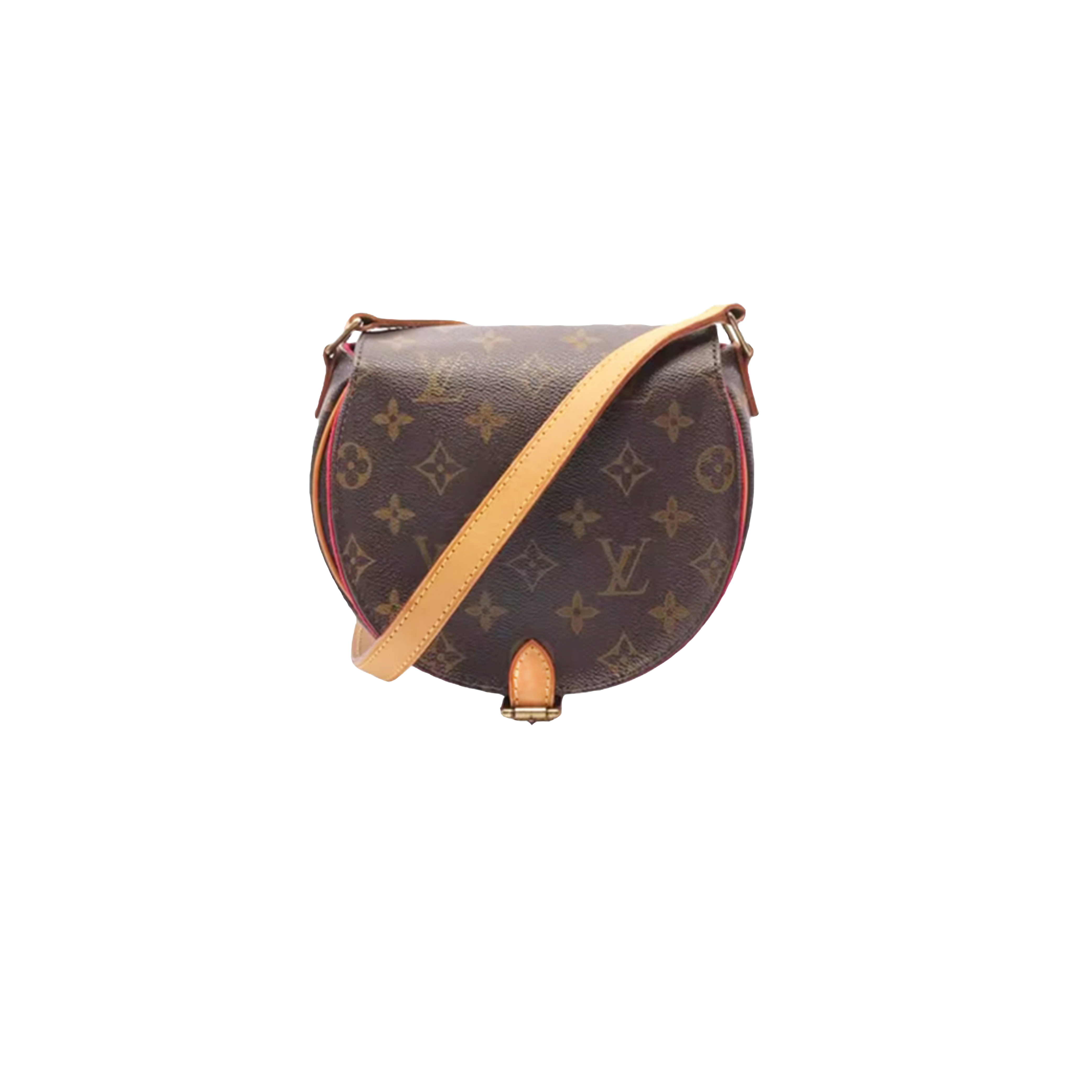 99新 LouisVuitton/路易威登 lv老花小猪包圆饼单肩包斜挎包032