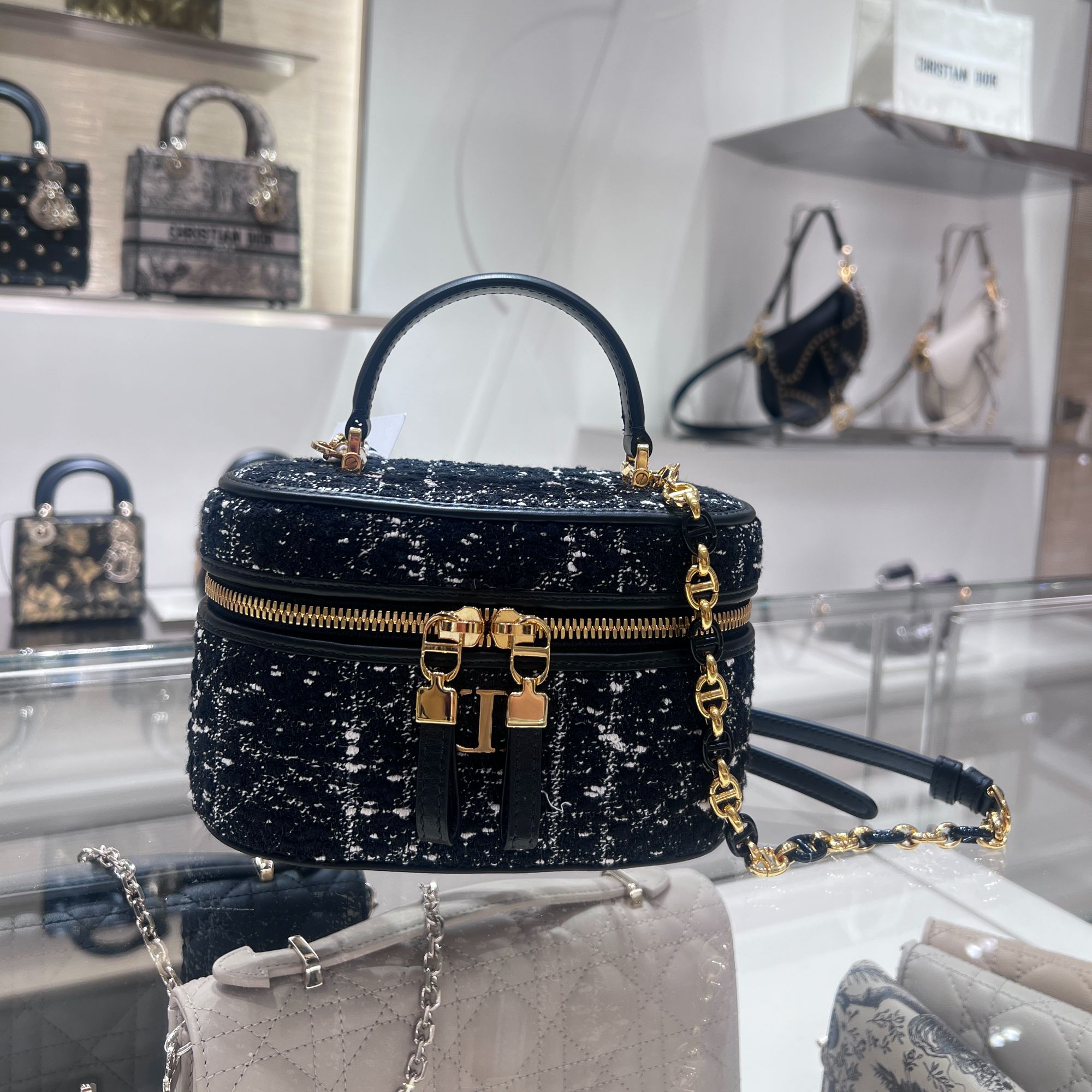 全新未使用 DIOR/迪奥 Dior Caro 迷你化妆包