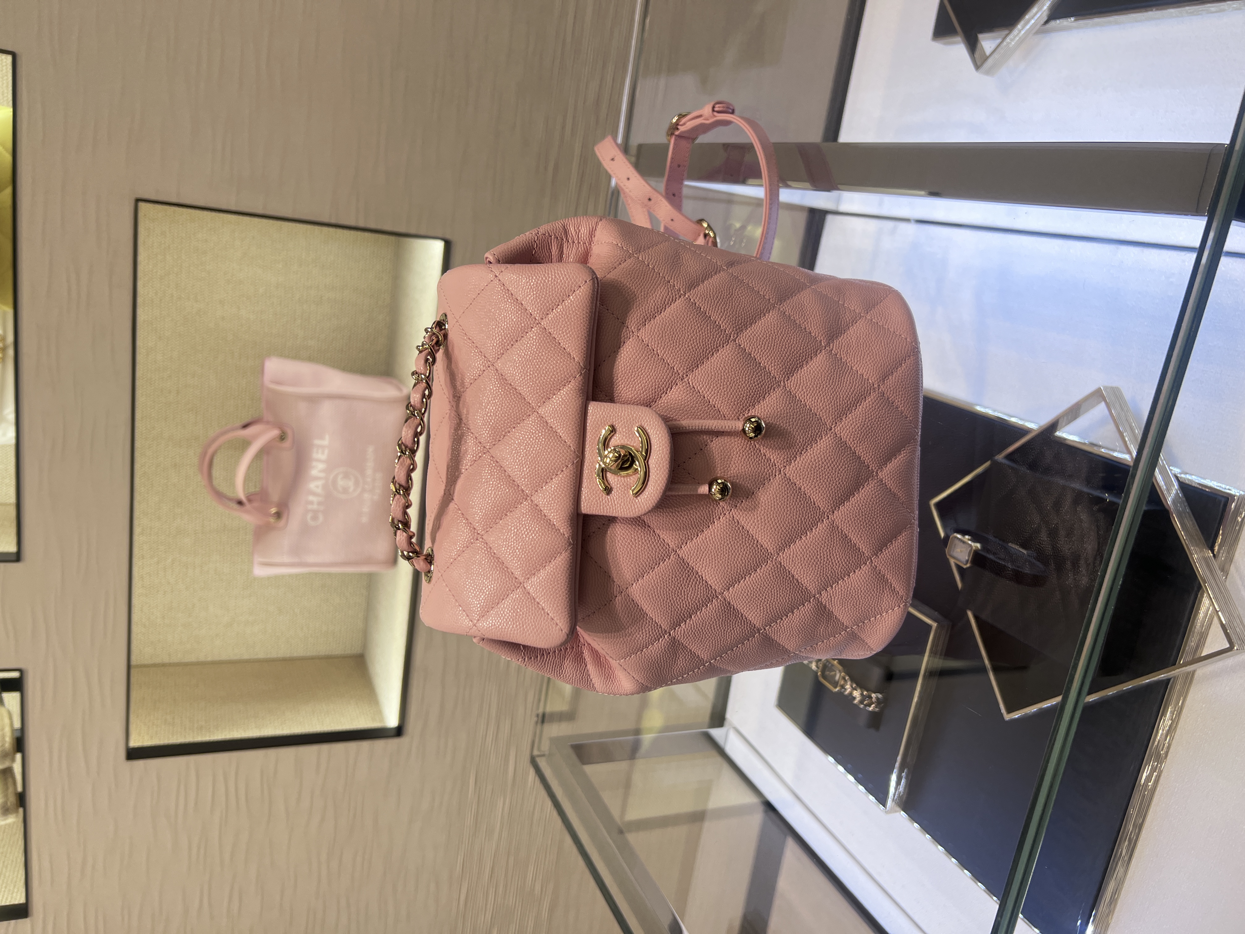 全新未使用 Chanel/香奈儿 香香粉色包