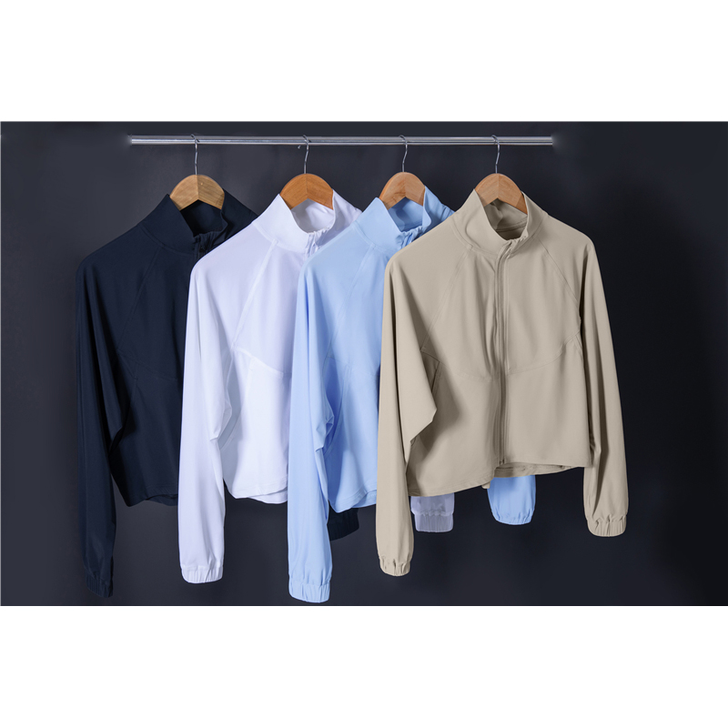 【速干】Z13-326瑜伽服薄款外套长袖女宽松休闲户外运动健身上衣