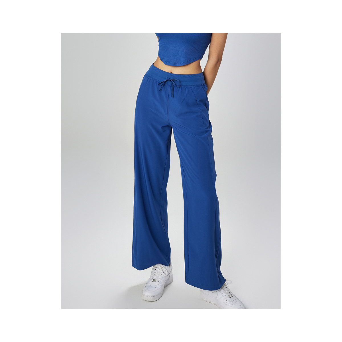 【SZ凉感防晒】夏季运动长裤瑜伽裤女宽松直筒透气休闲裤014