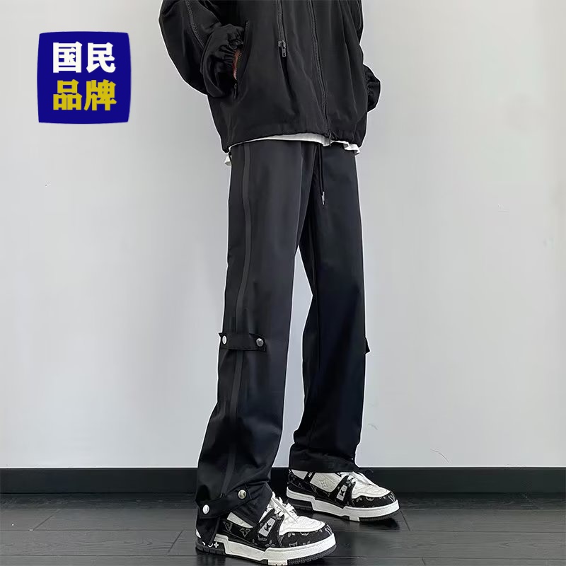 【小扬哥推荐】美式户外暴雨级防水冲锋裤男款春秋季潮牌高街青少