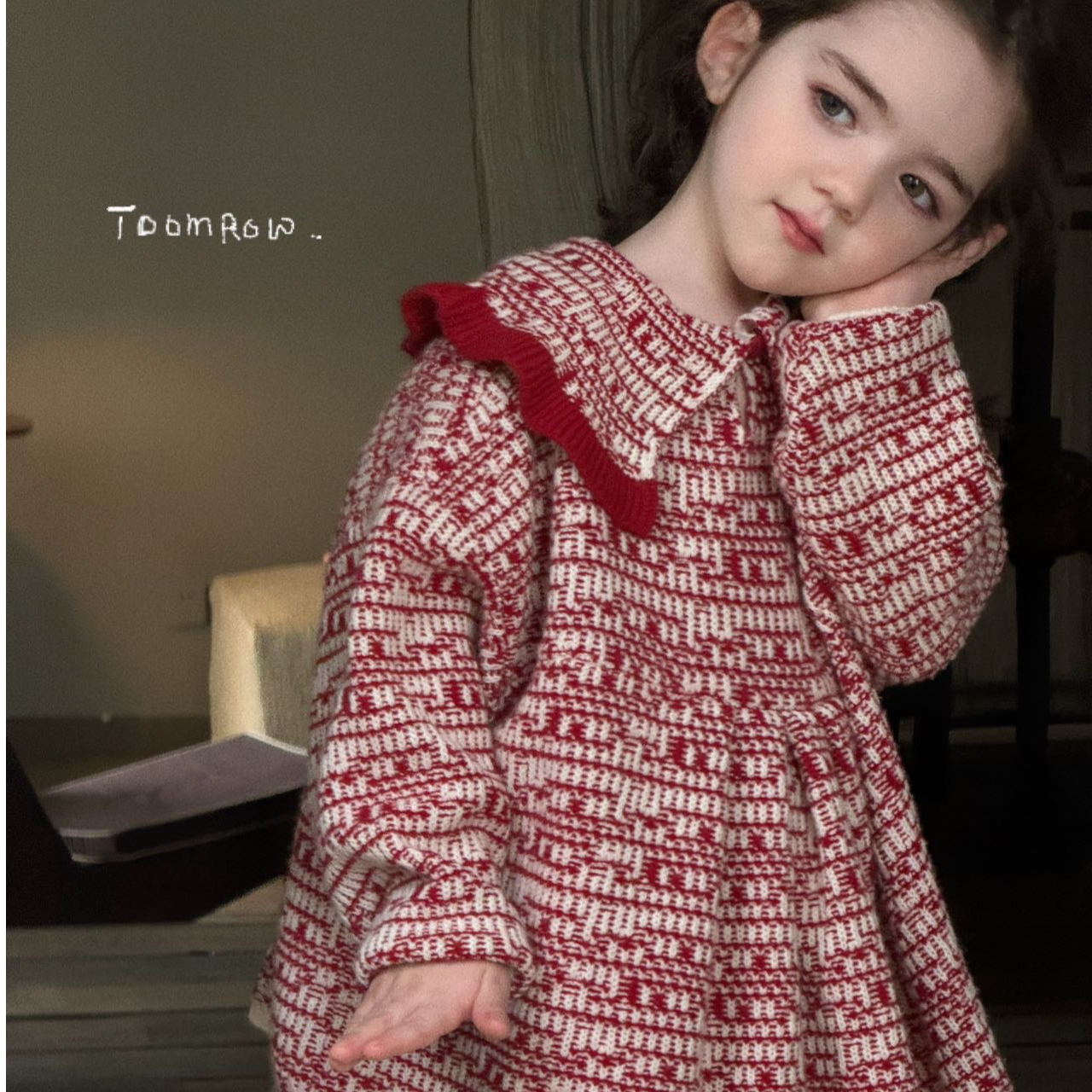 1号链接浮力款A！潮牌童装男女童2024秋冬新款韩版字母圆领卫衣