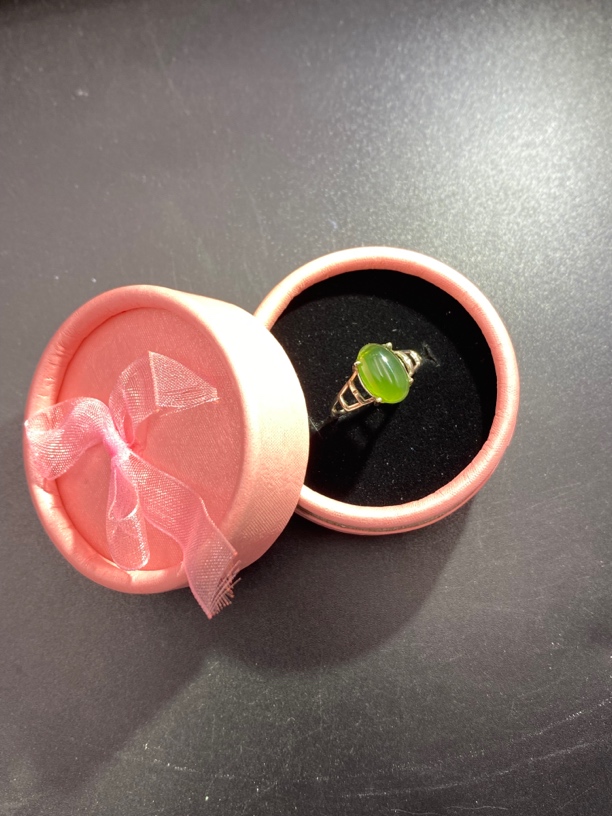 非金属戒指 泰山玉戒指