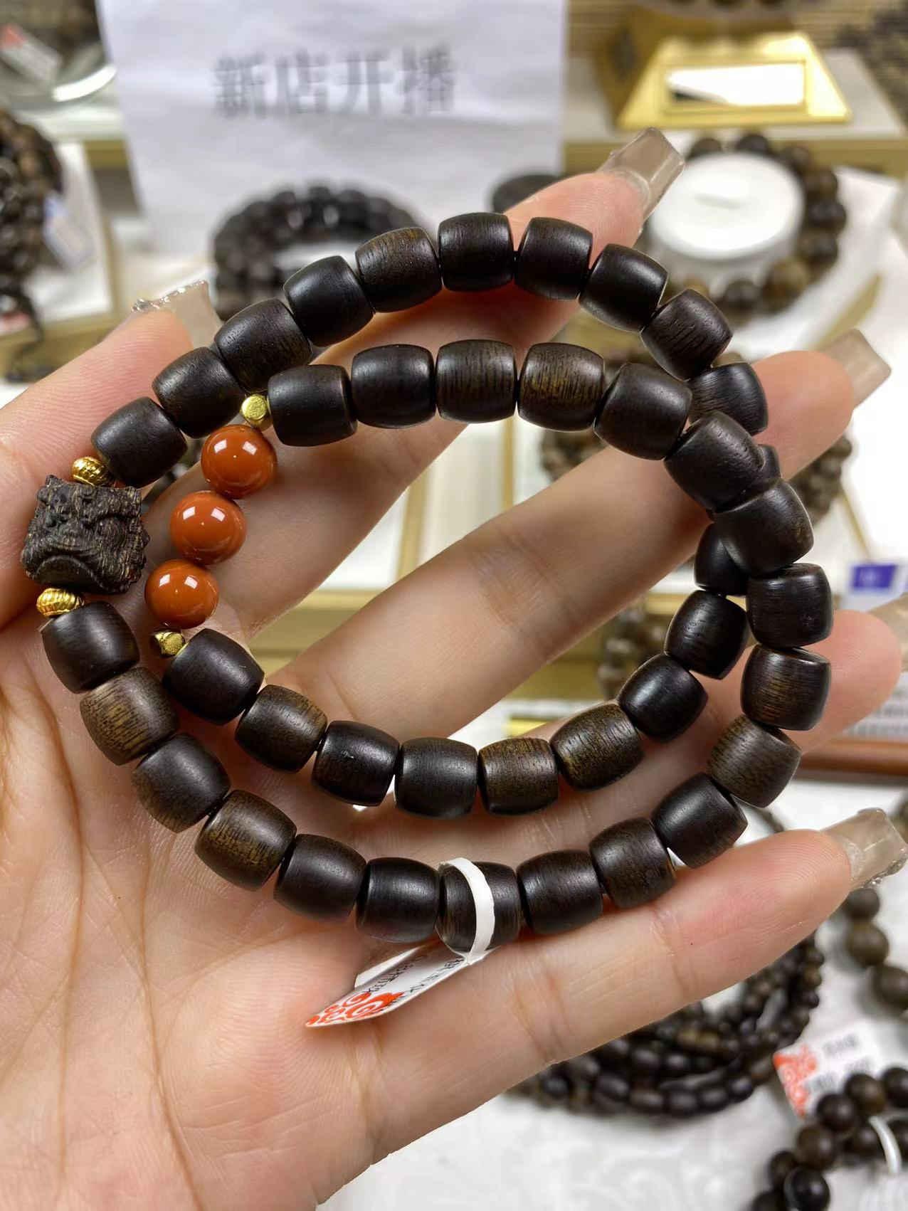 越南芽庄老白棋玉化碳化老料