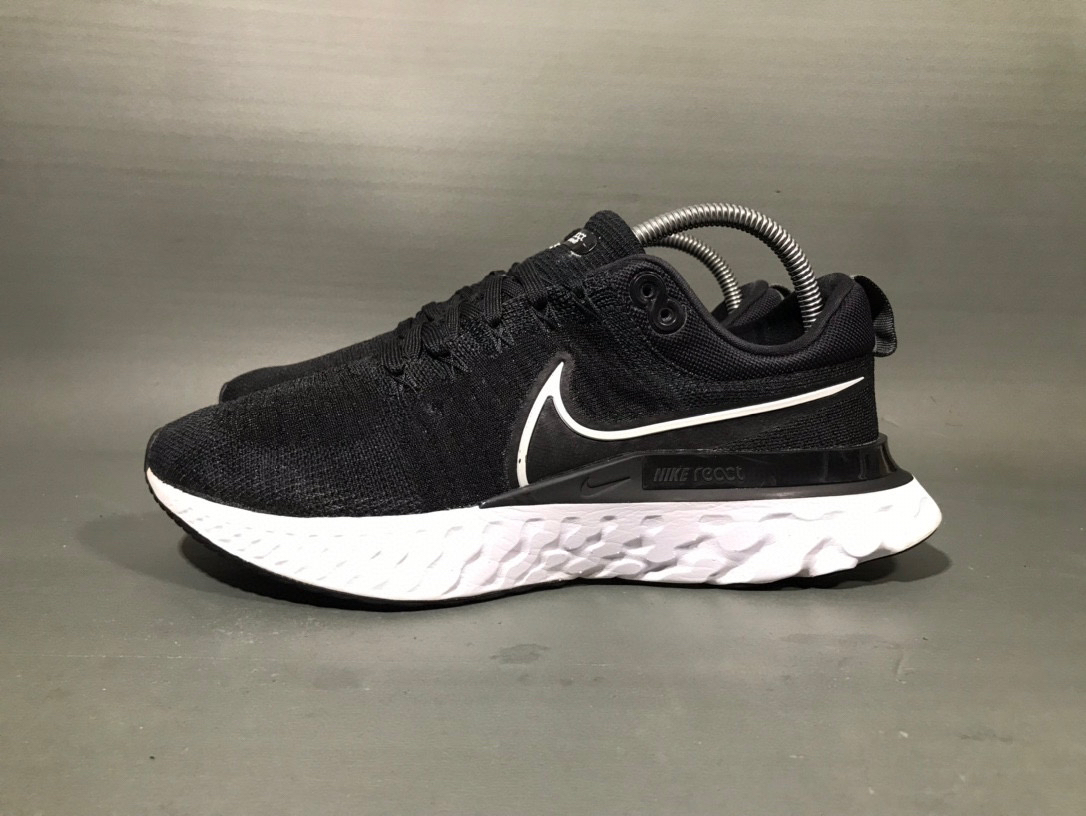42.5码 耐克 React infinity run 黑白跑步鞋运动鞋/无原盒/偏小