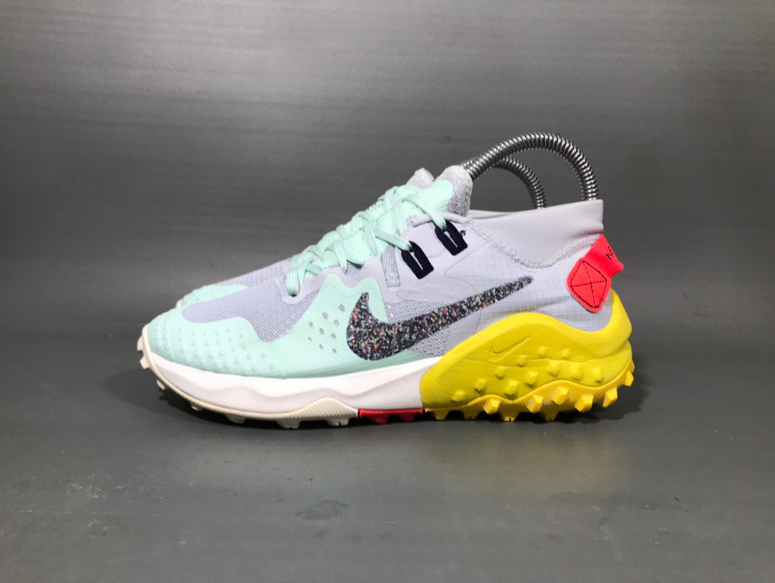 36.5码 耐克 Wildhorse 6黄绿越野跑步鞋运动鞋/无原盒