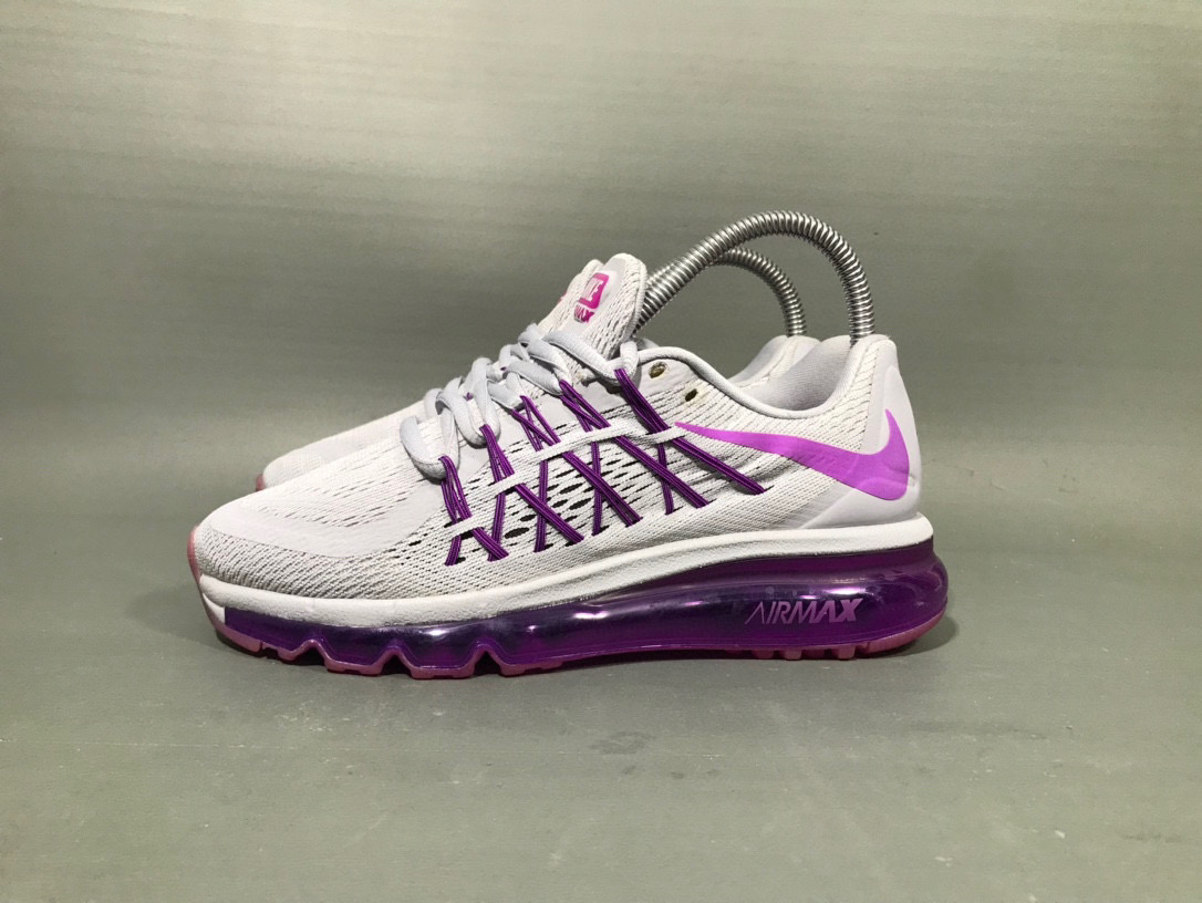 36.5码 耐克 Air max 灰紫气垫跑步鞋运动鞋/无原盒