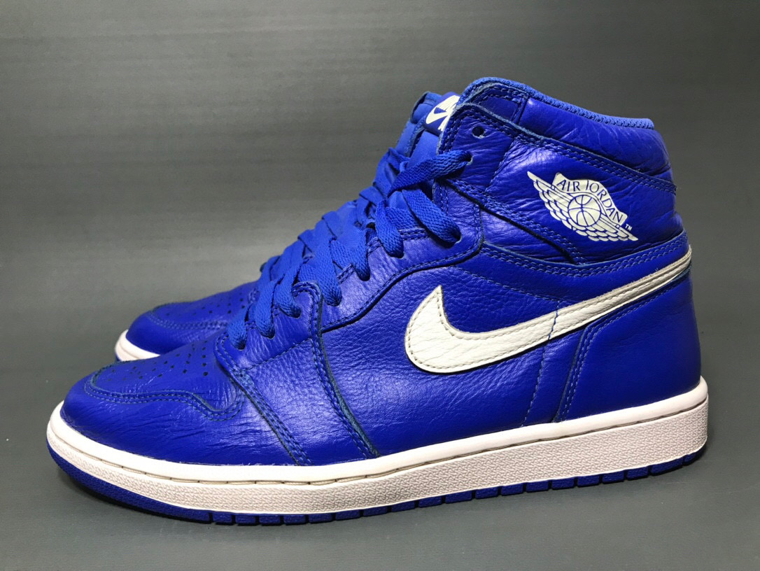 42码 AJ1 蓝色篮球鞋 /公价1479/无原盒 555088-401 板鞋