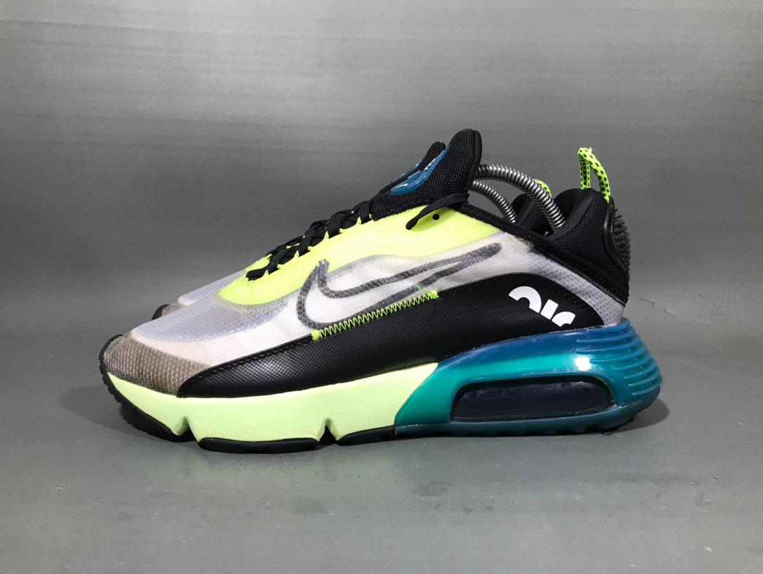 43码 耐克 Air max 2090 黄蓝跑步鞋运动鞋/无原盒/