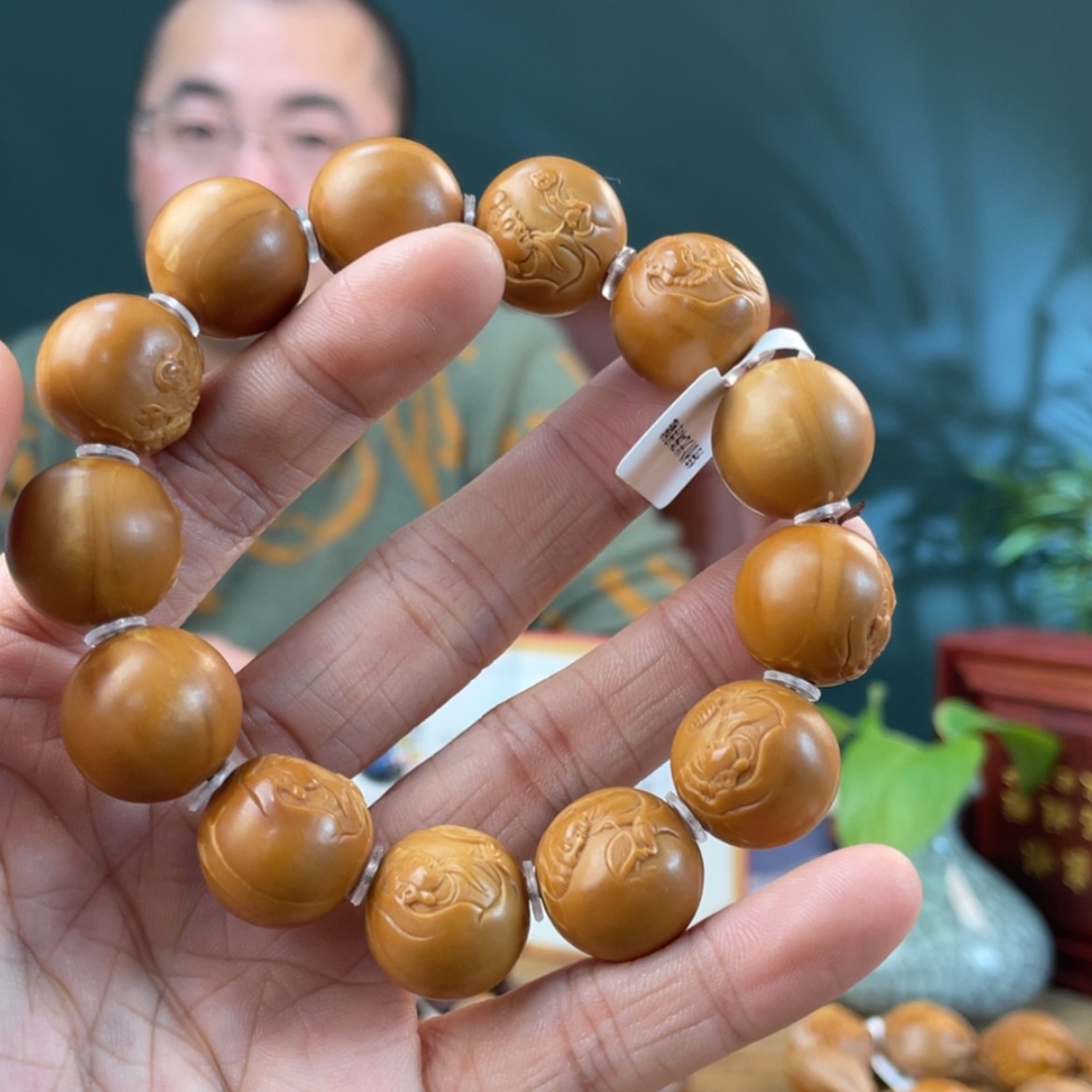 【闪购商品】橄榄核手串张*政