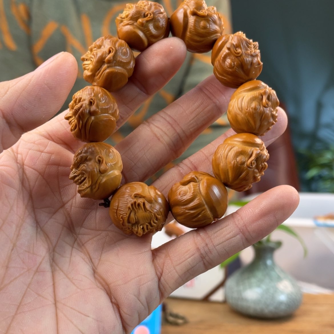 【闪购商品】橄榄核手串黄*宏