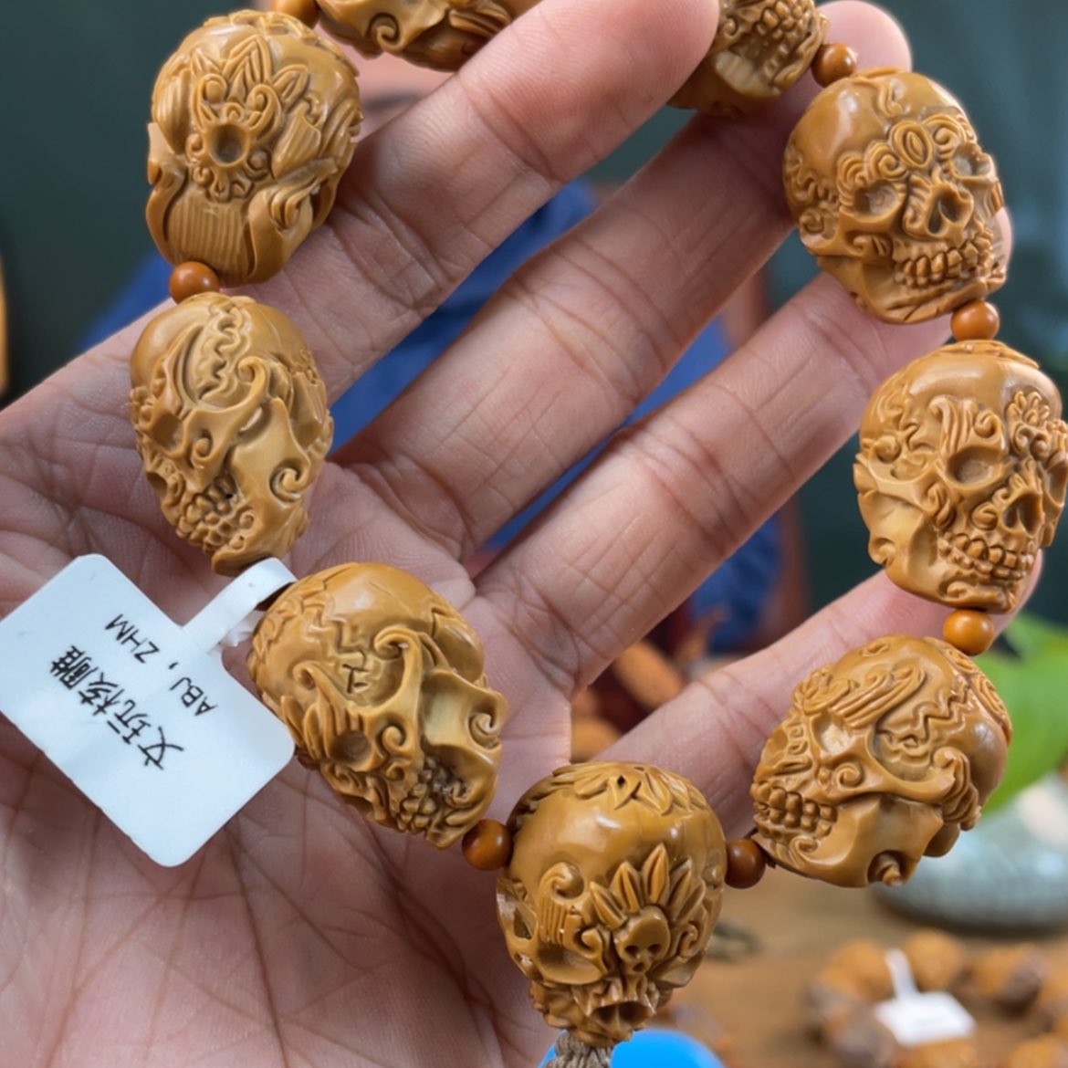 【闪购商品】橄榄核手串梧***?