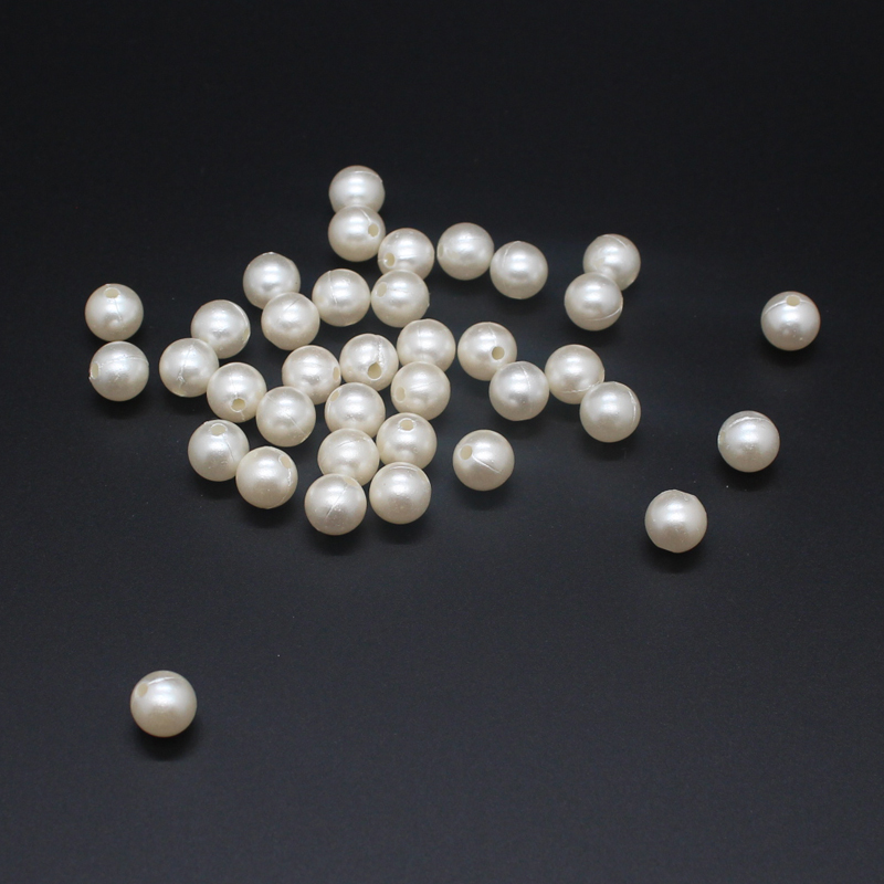 珍珠色珠子夏季帽子饰品丝光棉麻合股线帽子配件