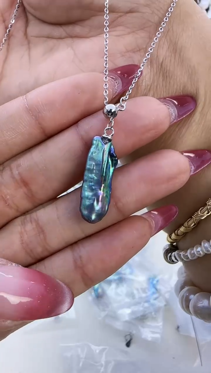 【闪购商品】淡水珍珠项链银S925镶嵌621多样性发货 发其一