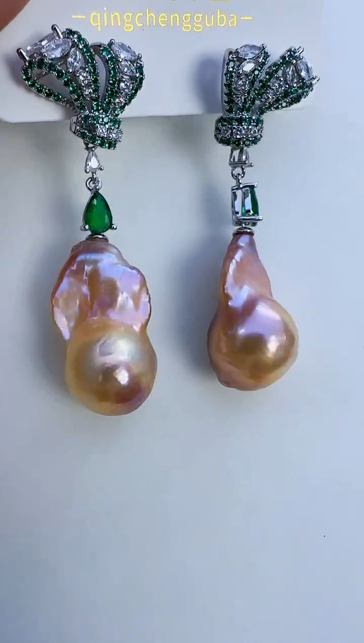 【闪购商品】淡水珍珠耳饰未镶嵌405