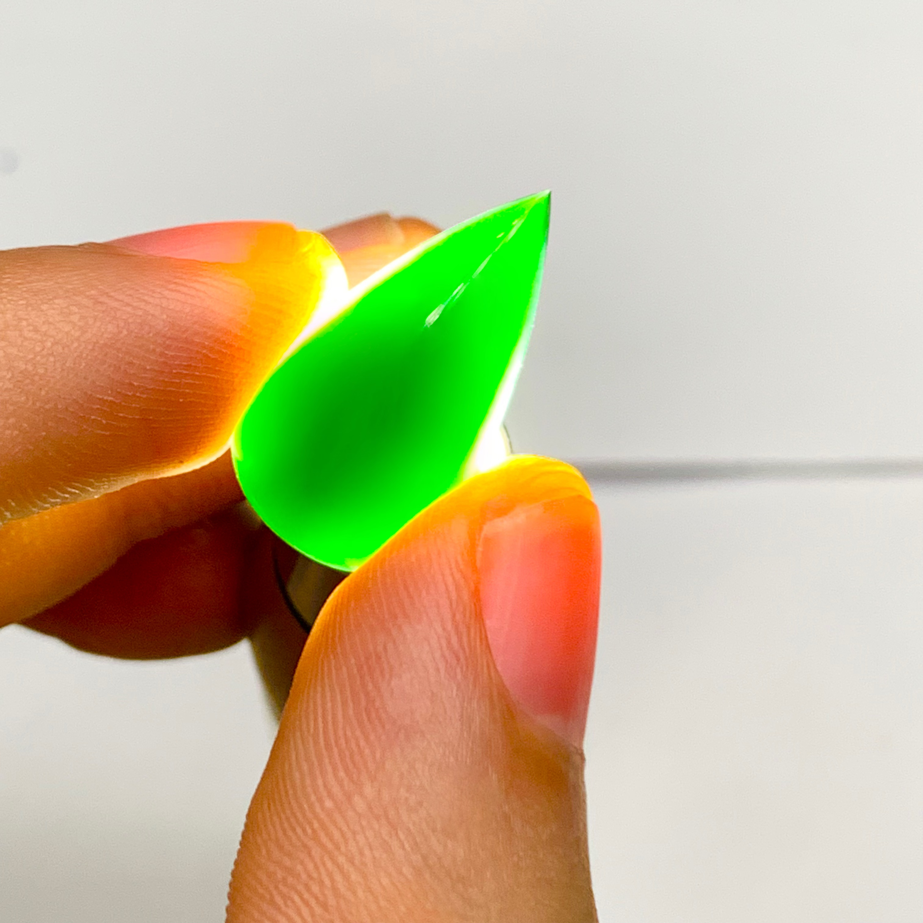 天然翡翠A货【水滴吊坠】