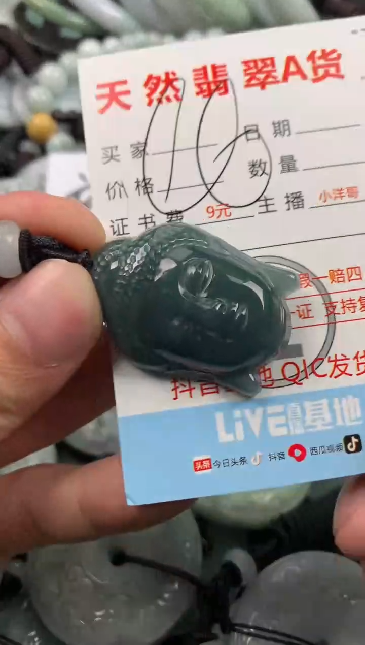 【闪购商品】翡翠颈饰未镶嵌1