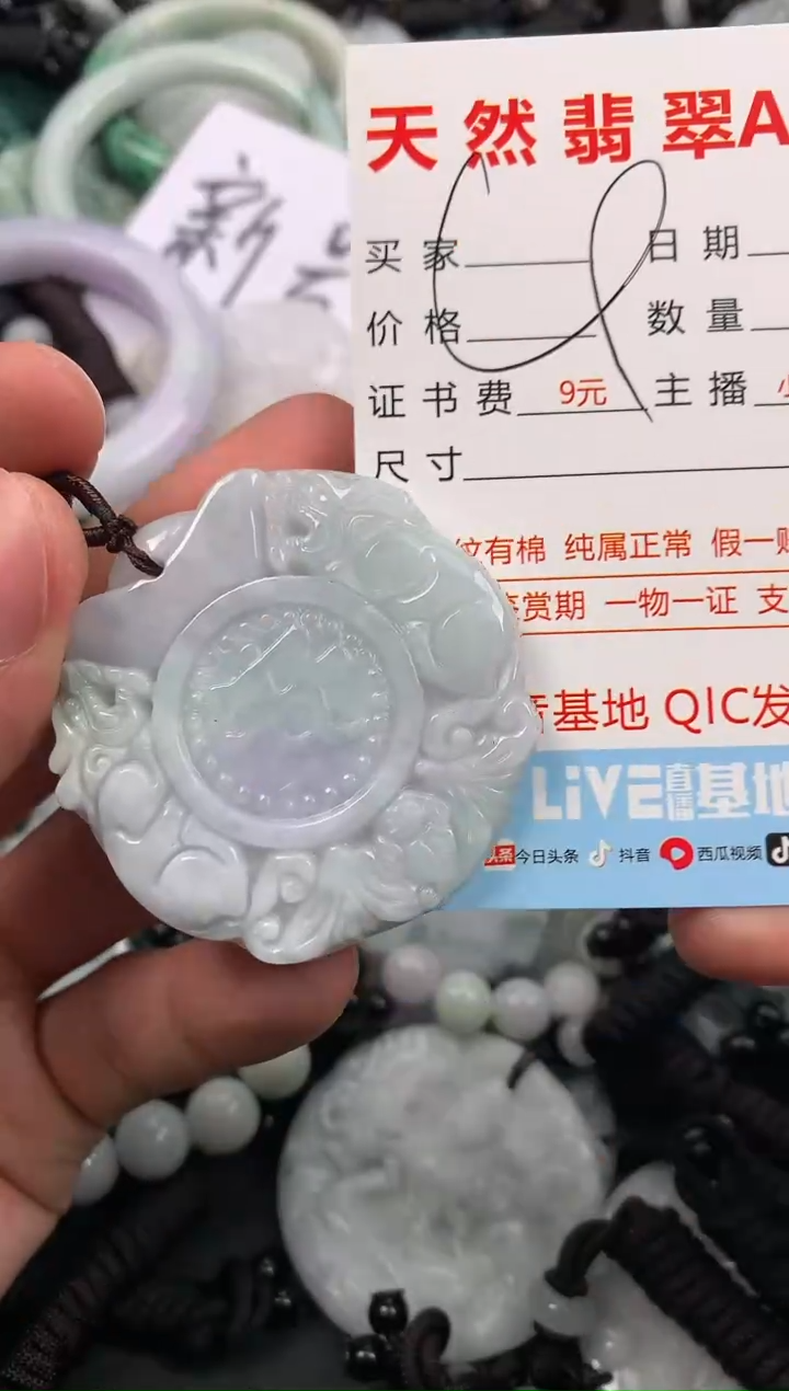 【闪购商品】翡翠颈饰未镶嵌1
