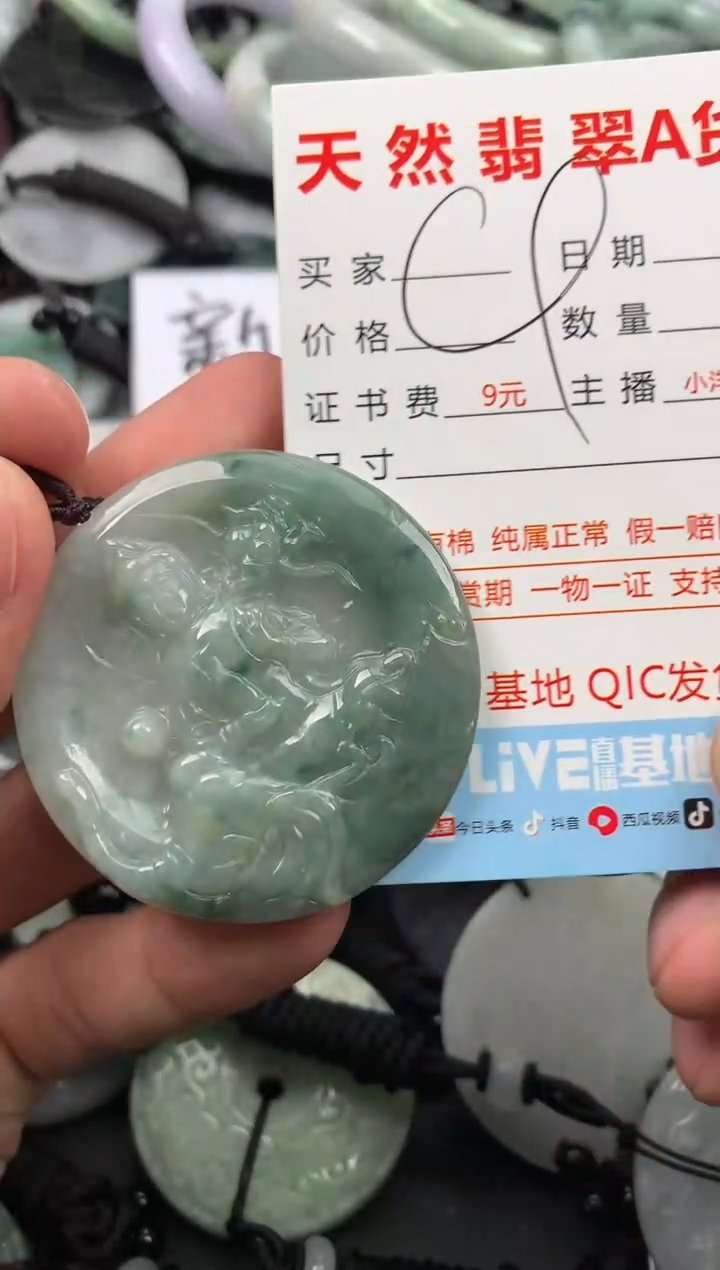 【闪购商品】翡翠颈饰未镶嵌1