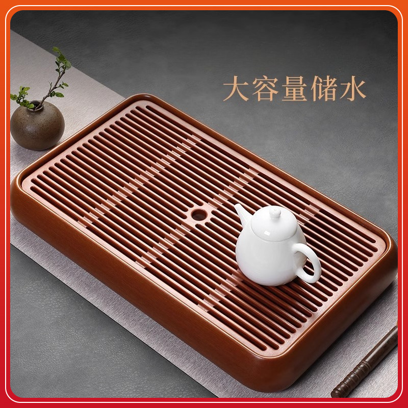 吉界吉界电木茶盘黄金料干泡储水式干湿两用简易便携式干泡台茶盘