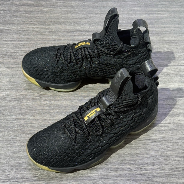 42.5码/NIKE/詹姆斯15黑金/高帮篮球鞋/9新 店