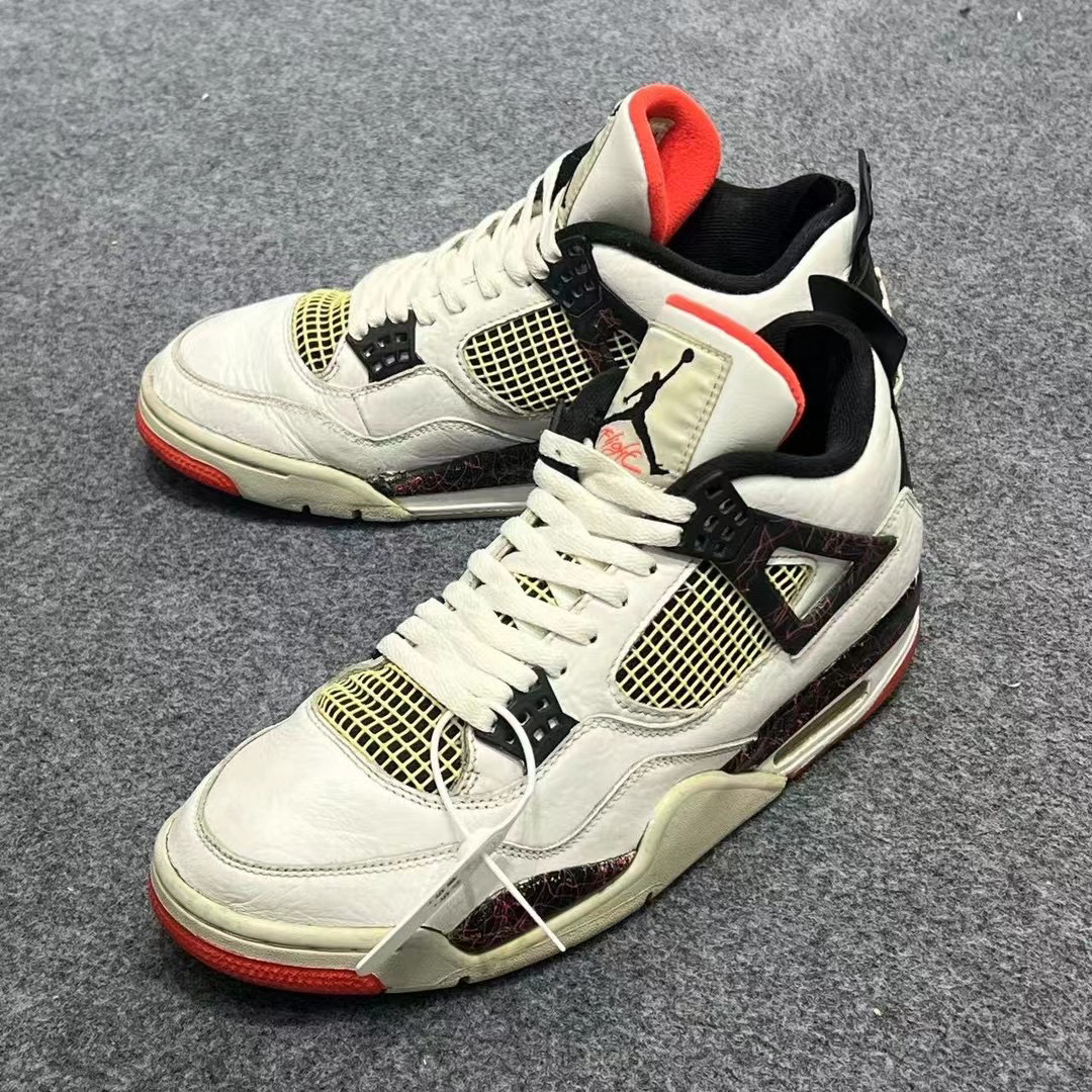 44码/AIRJORDAN4热熔岩配色 低帮篮球鞋
