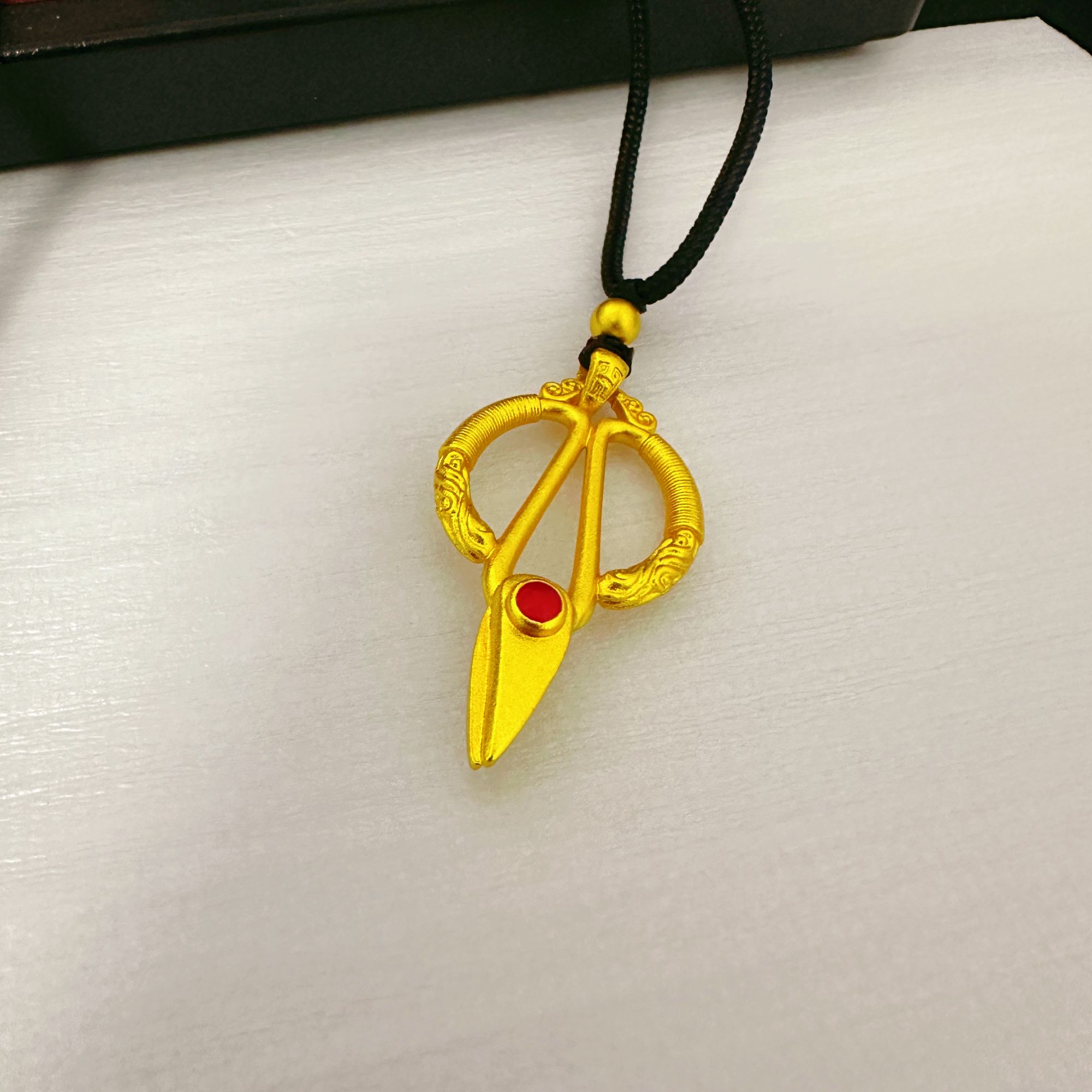 铜合金吊坠 精工剪刀吊坠项链毛衣链