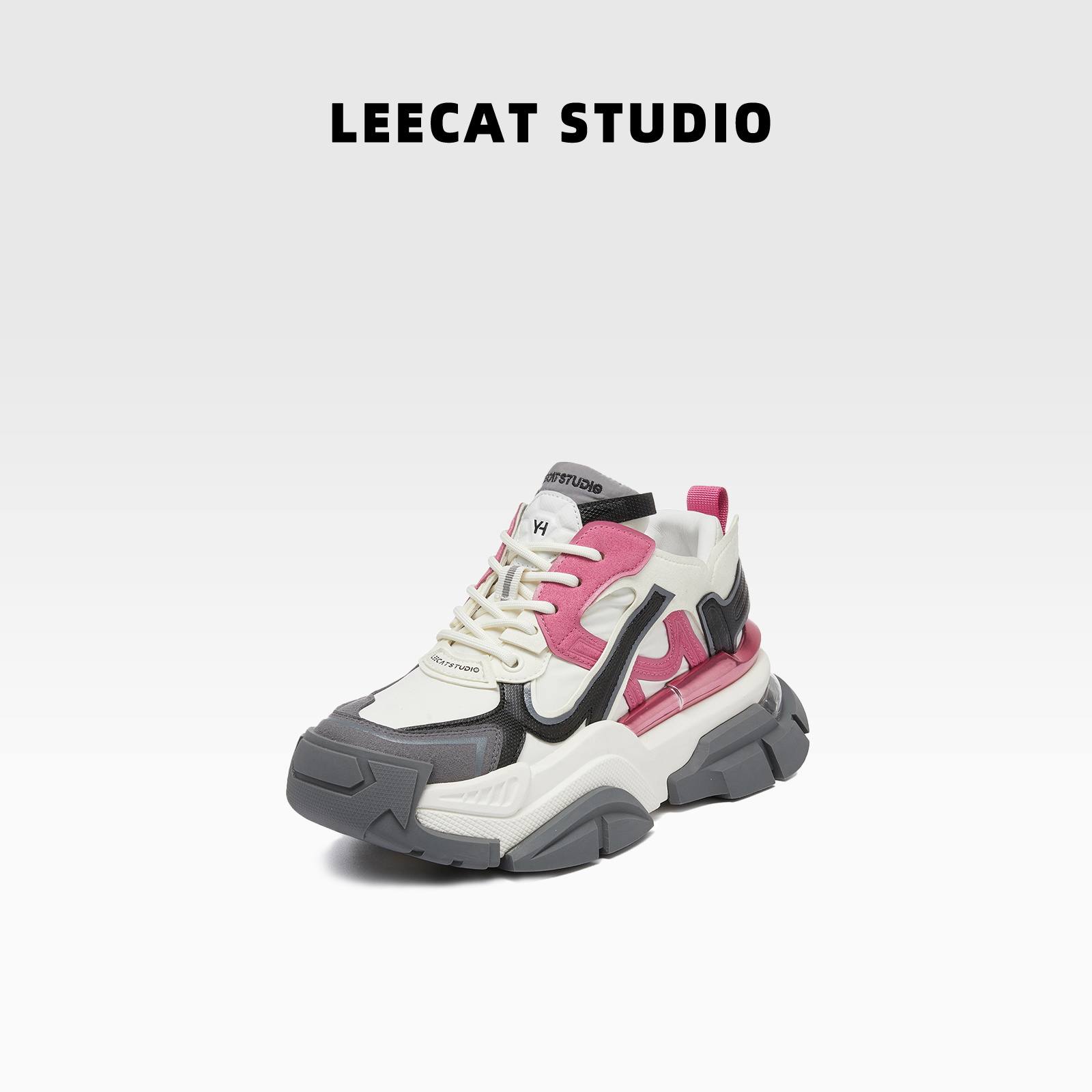 LeeCat Studio | 2025新款老爹鞋厚底增高小个子休闲女鞋W2310322