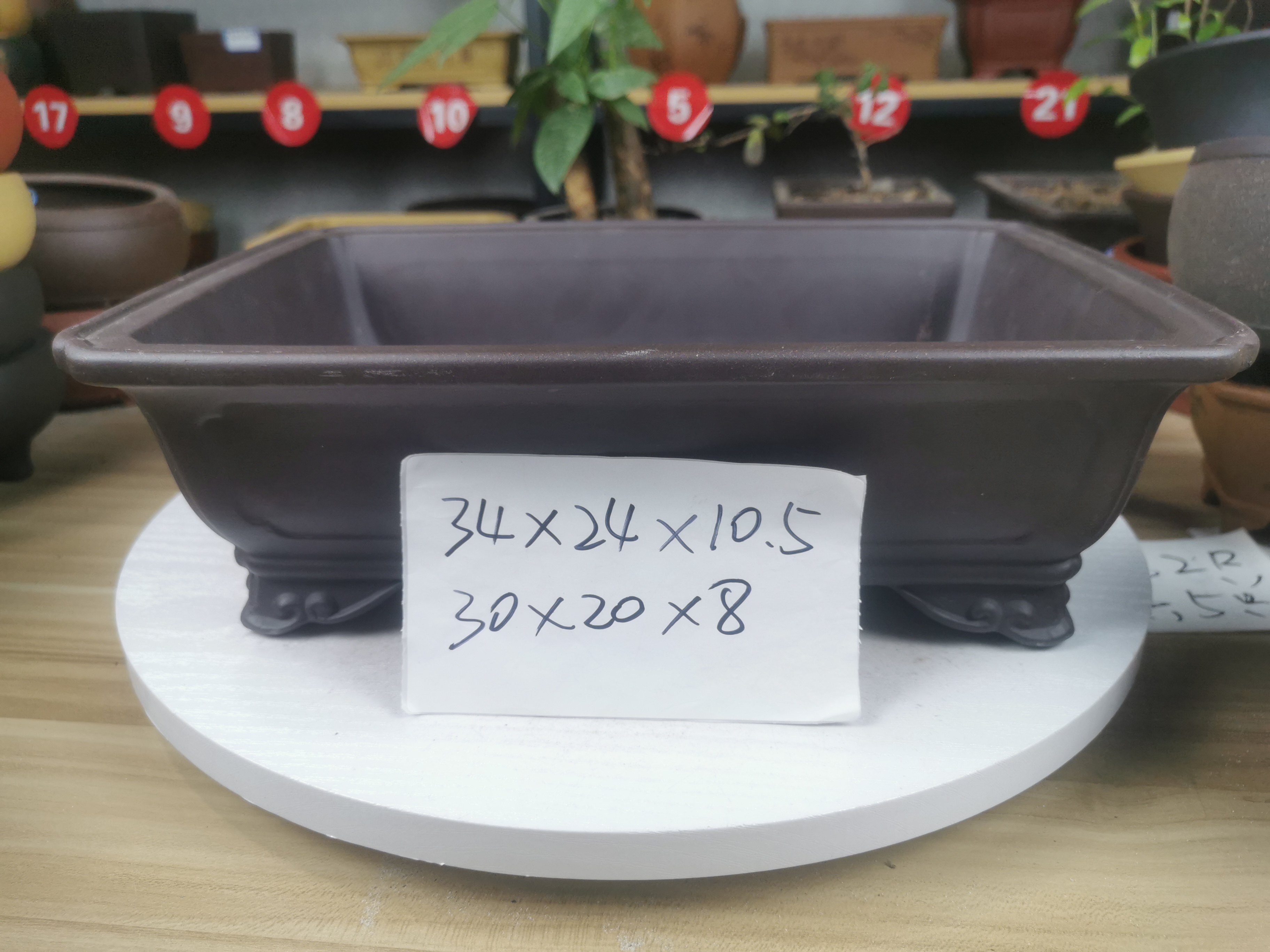 宜兴市丁蜀镇紫砂花盆  
