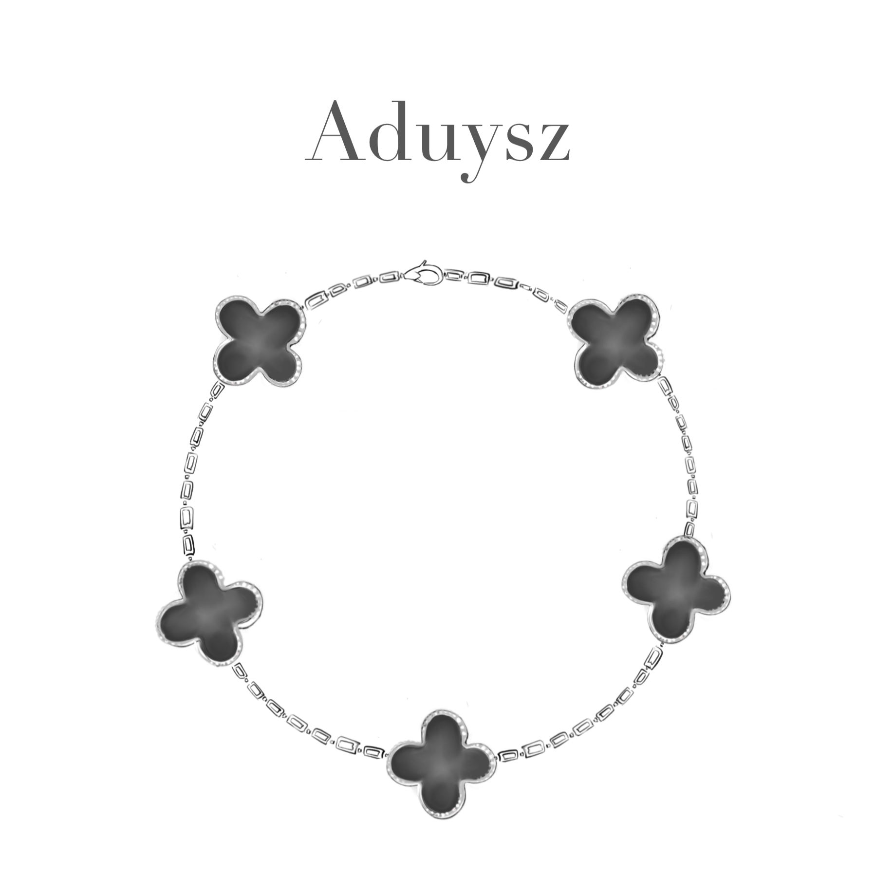 Aduysz 合金仿珍珠手链 W   经典【五花手链】 精致轻奢 气质百搭