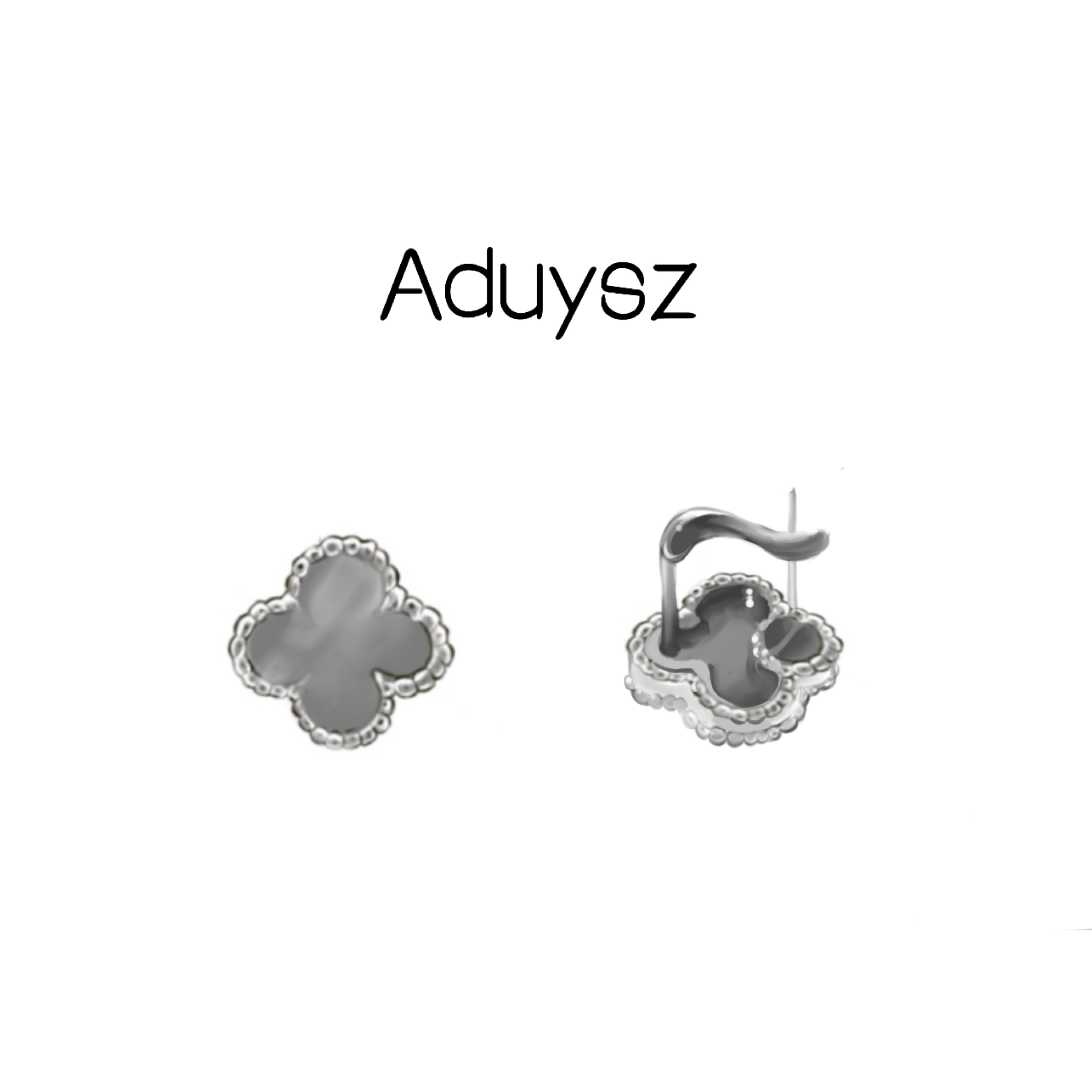 Aduysz 合金仿珍珠耳饰 l【单花耳钉】精致轻奢 气质百搭