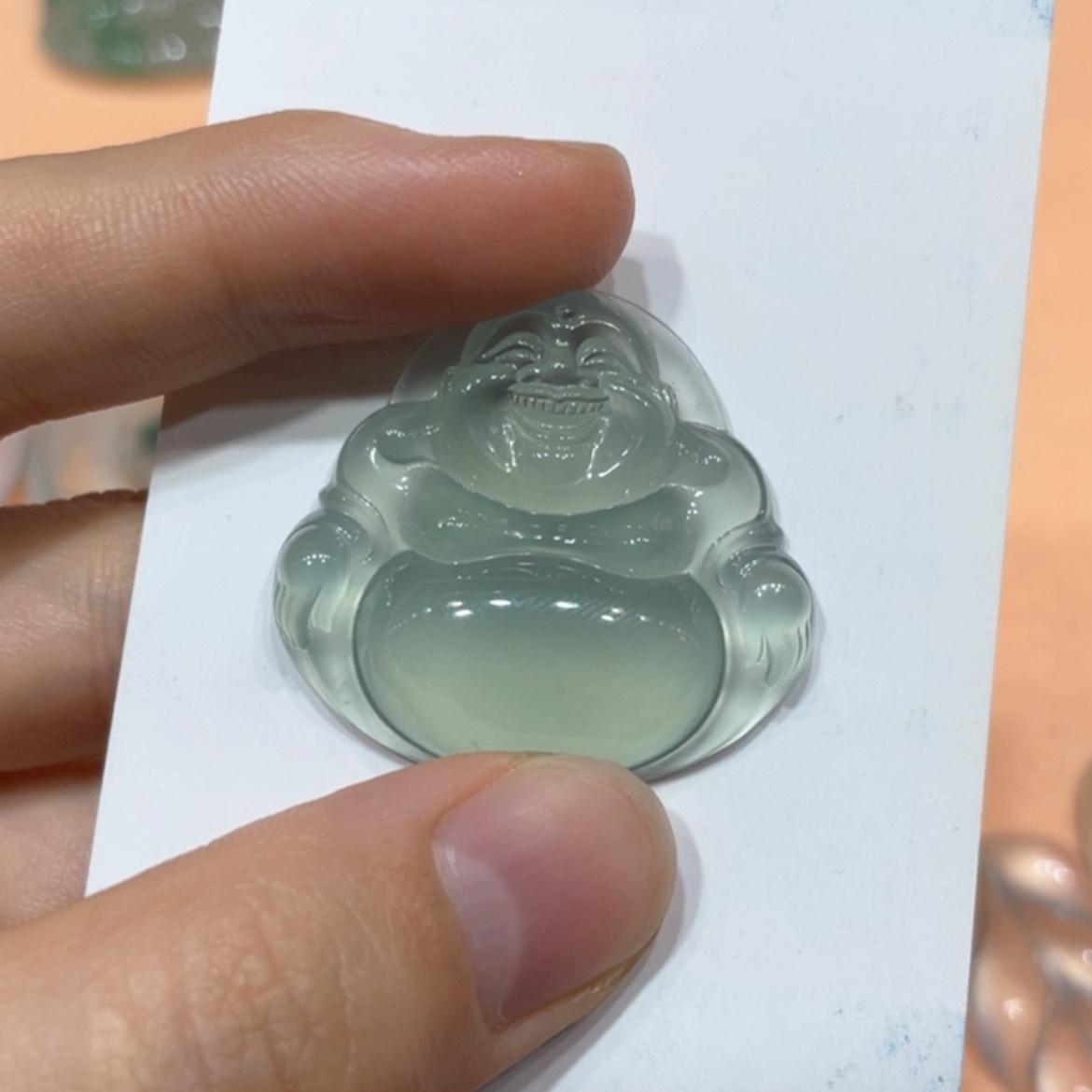 【闪购商品】翡翠颈饰未镶嵌春****）