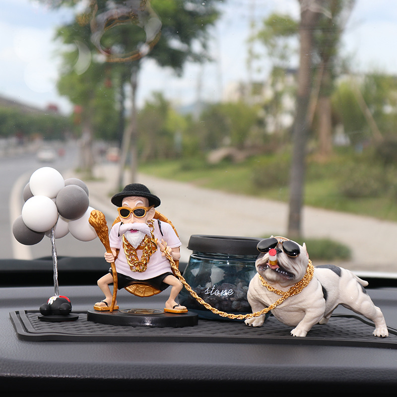 【小扬哥 优选】汽车摆件手办车载男士大气网红龟仙人创意个性潮车