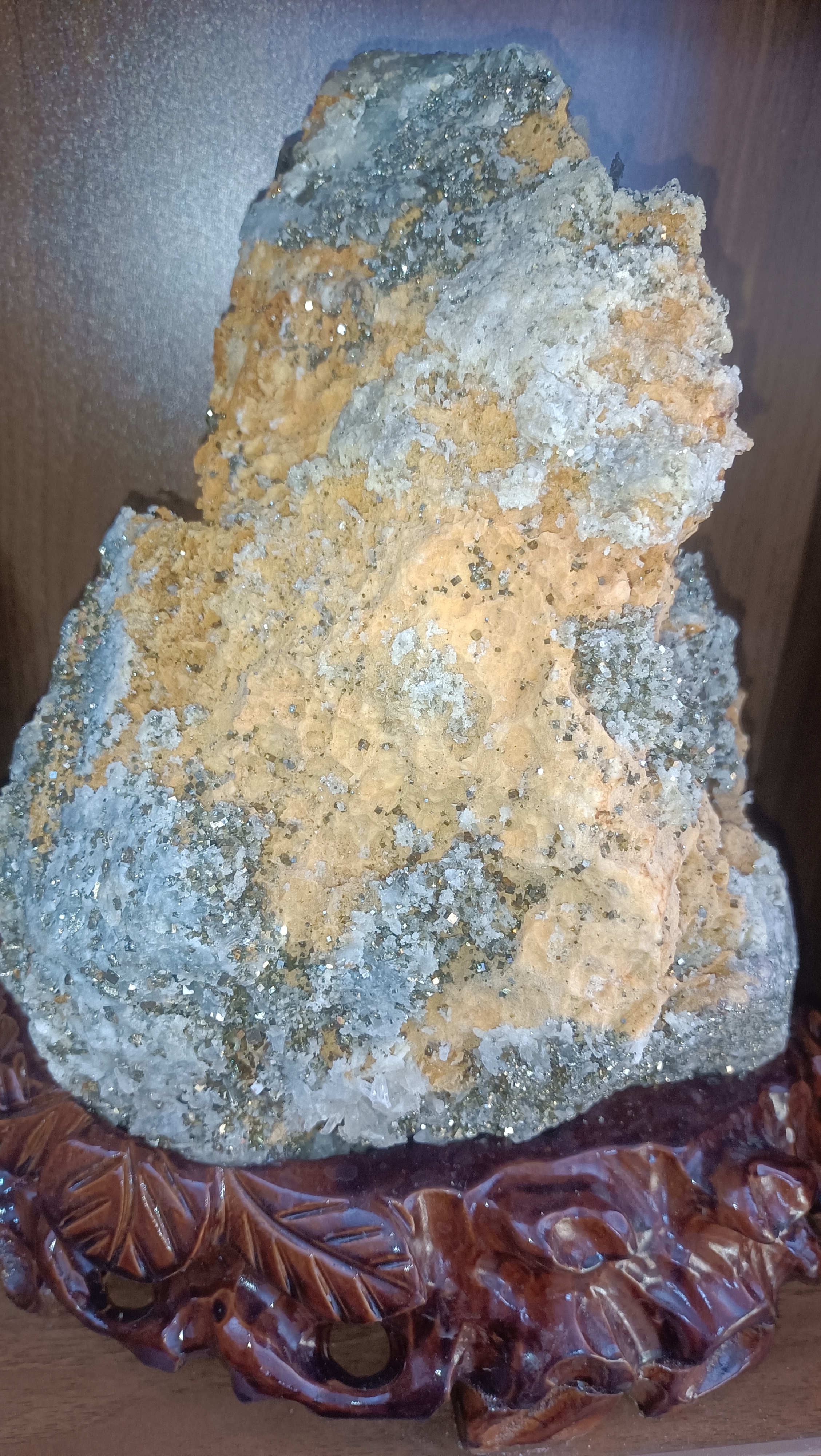 日照金山金石摆件