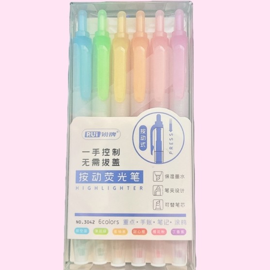 NO.3042按动荧光笔