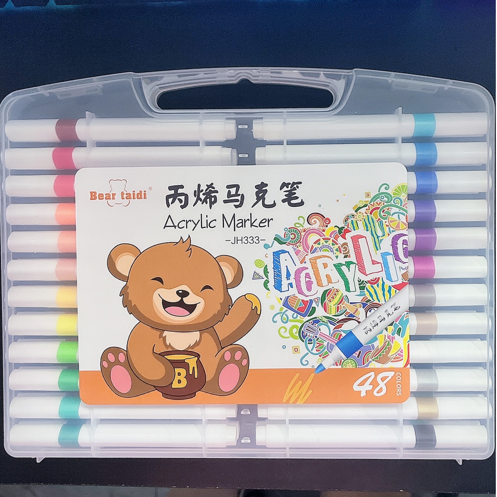 JH333----丙烯马克笔48色