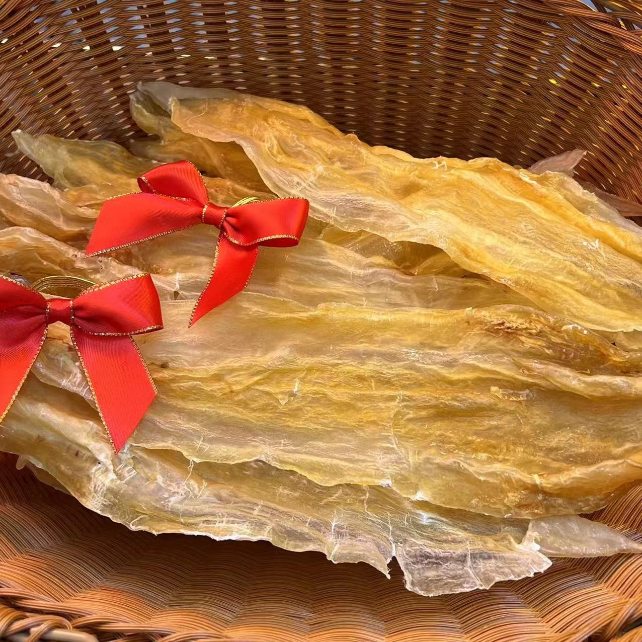 阴阳胶  深海干货正品鱼胶孕产术后高品质花胶1-500克