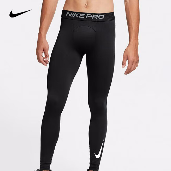 NIKE/耐克男子紧身健身裤短裤运动训练裤CU4962-010 FB7959-010 
