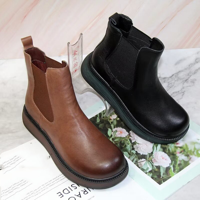 特价福利款239加绒保暖厚底时尚百搭休闲棉靴