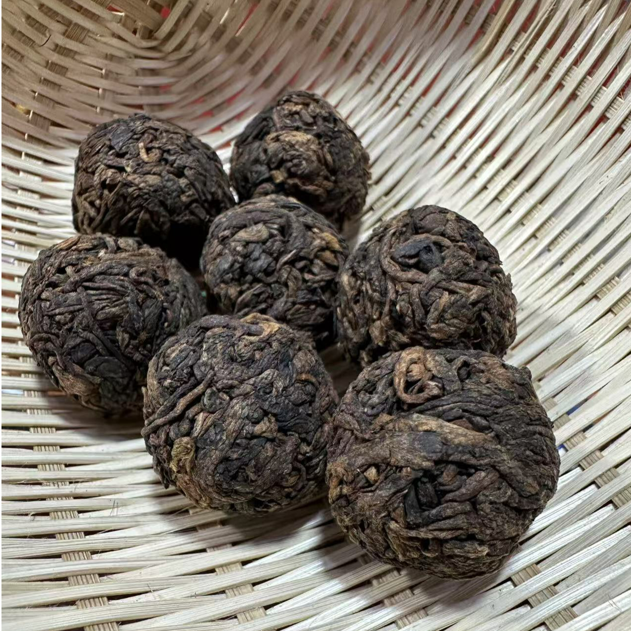 24年 桃子寨熟茶 离地发酵 普洱熟茶龙珠 数量以直播间为准