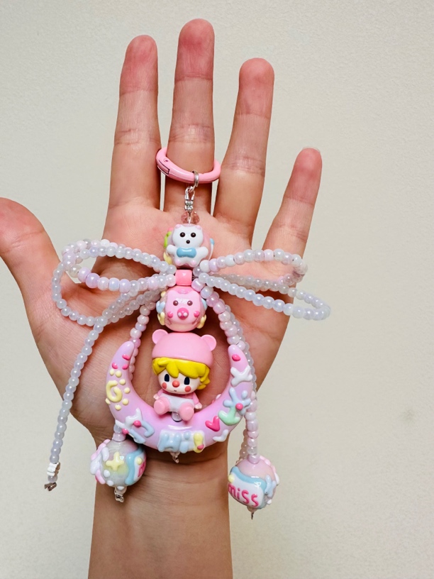 手工Diy手机链挂件