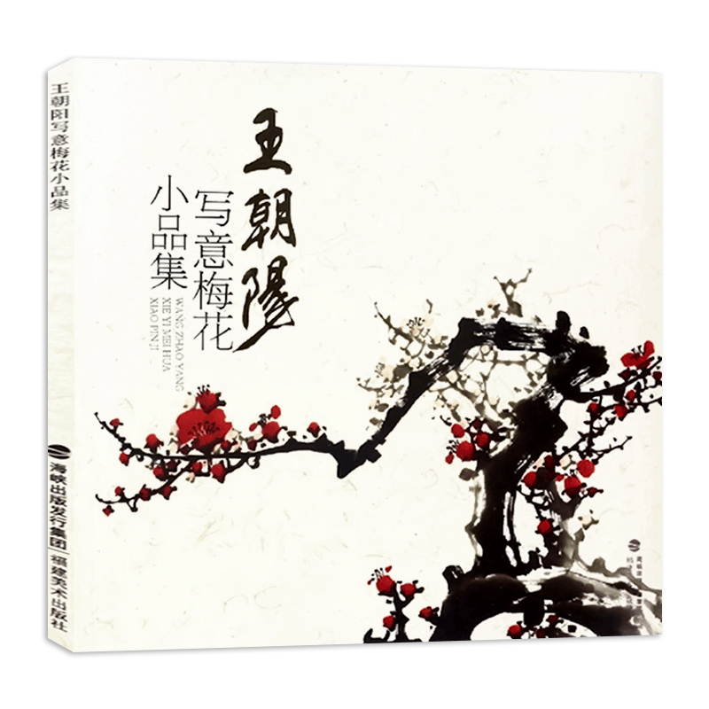王朝阳写意梅花小品集 传统水墨画技法入门详解国画 福建美术