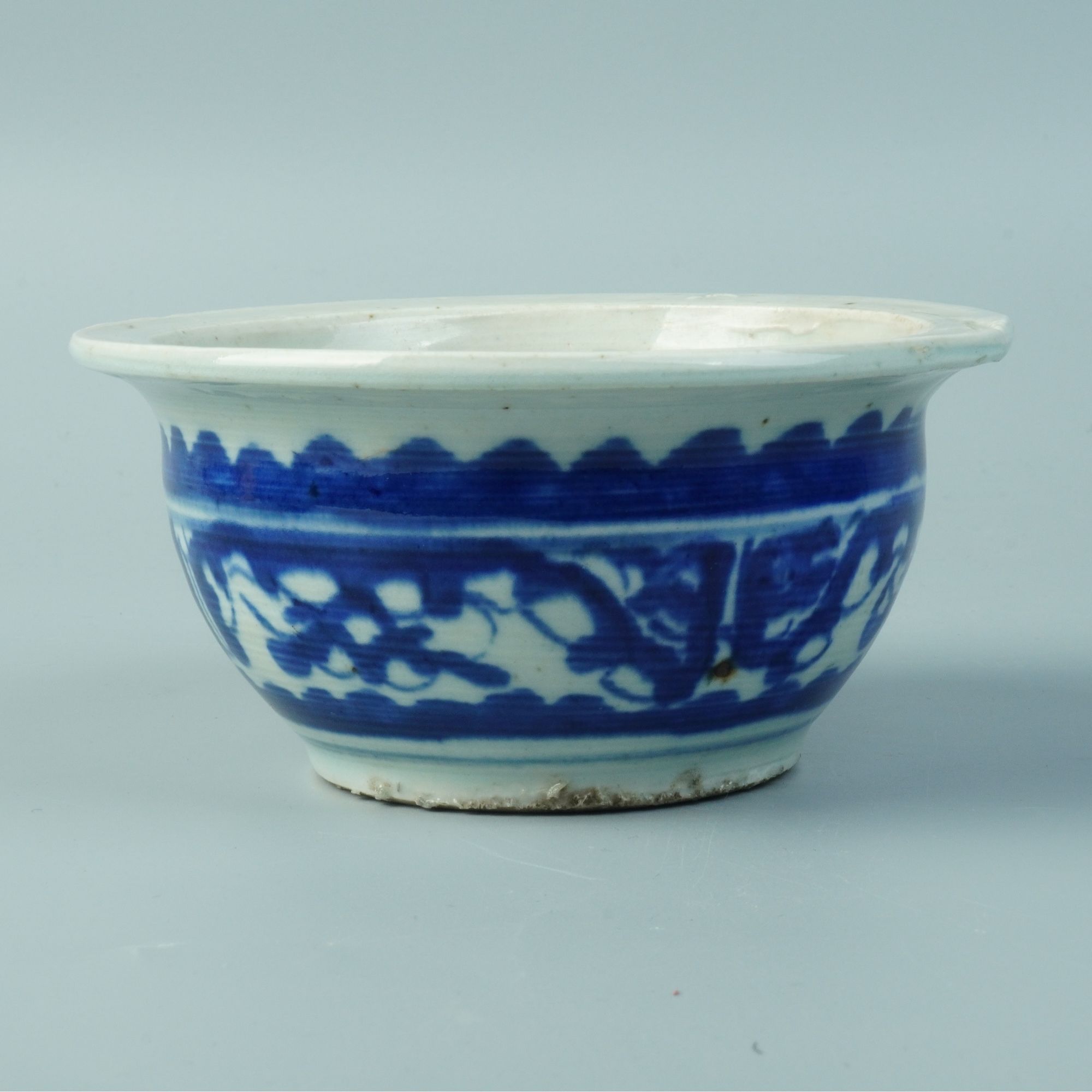 清乾隆 青花夔龙香炉YC20241020215